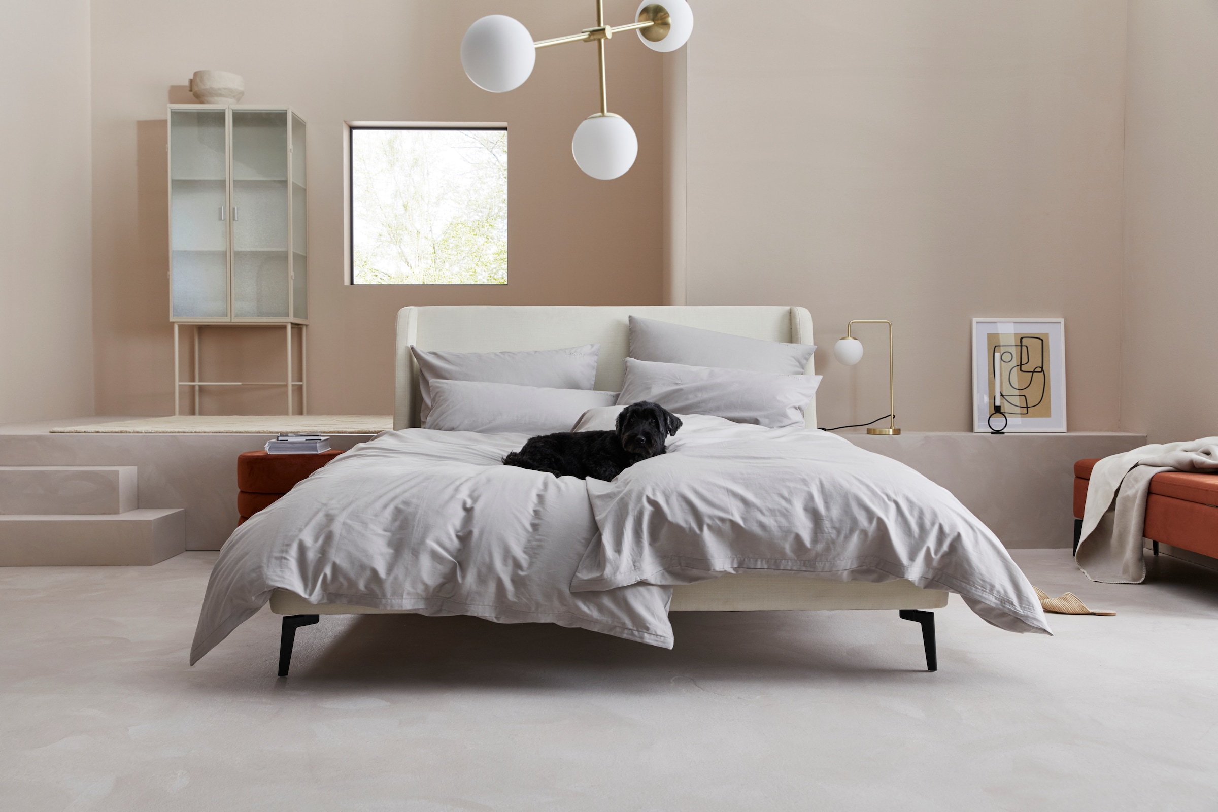 LeGer Home by Lena Gercke Polsterbett »Mayra«, 3 verschiedene Farben und 2 Bezugsqualitäten