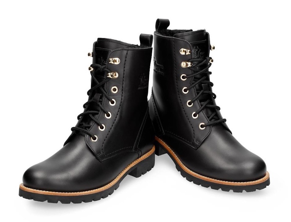 Thumbnail - Panama Jack Schnürboots "FARA TRAV B3" Schnürstiefelette, Boots, Blockabsatz mit griffiger Profilsohle