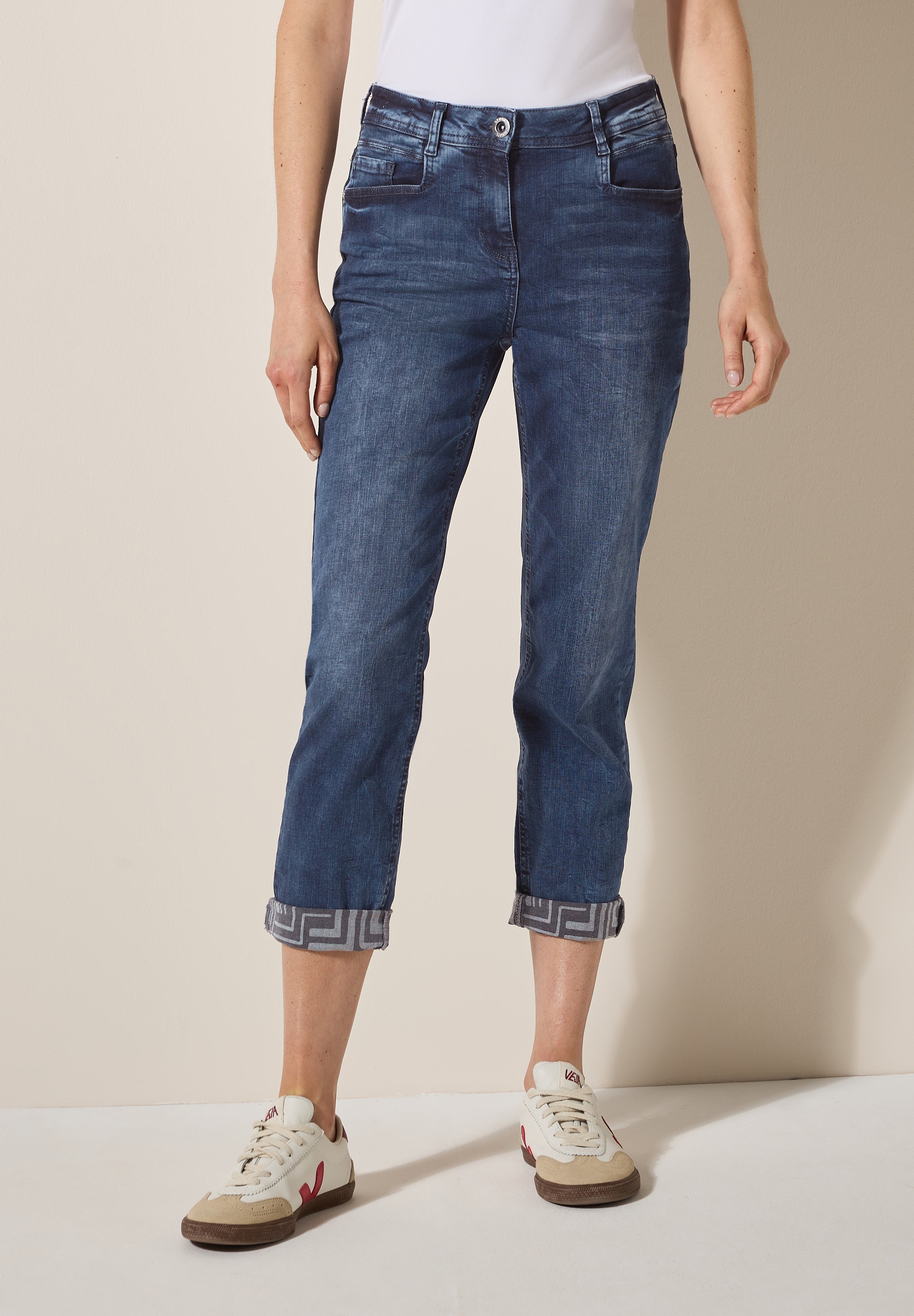Cecil Slim-fit-Jeans, High Waist günstig online kaufen