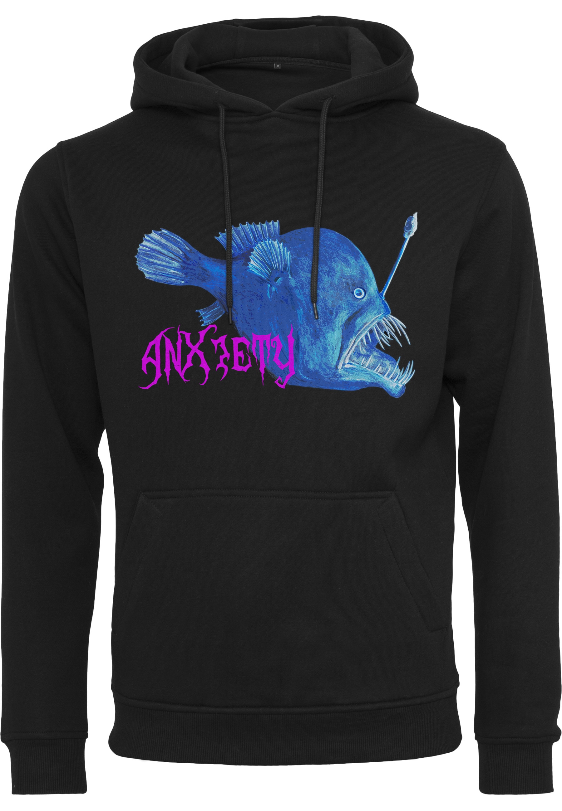 MisterTee Rundhalspullover »MisterTee Herren Anxiety Hoody« 1 Stk.