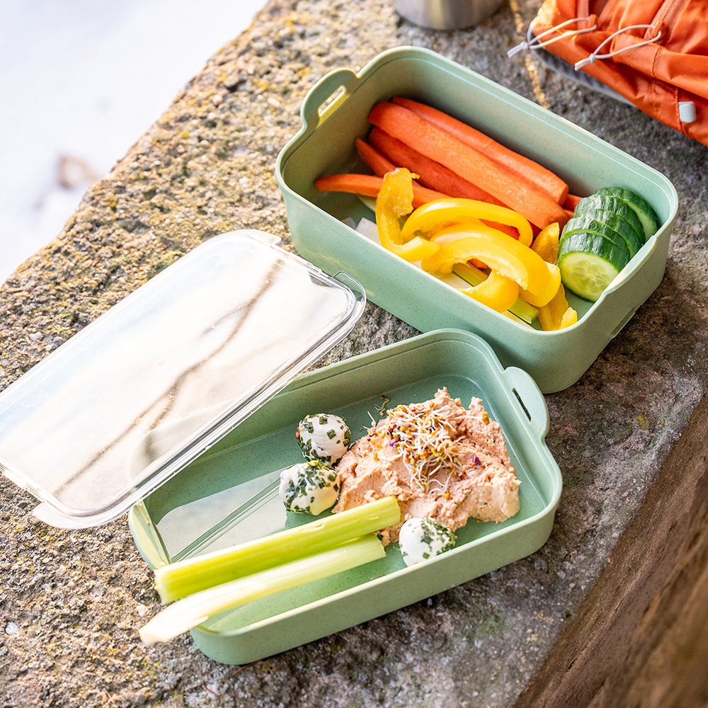 KOZIOL Frischhaltedose »STAKK BENTOBOX, 2l« spülmaschinengeeignet, mikrowellengeeignet