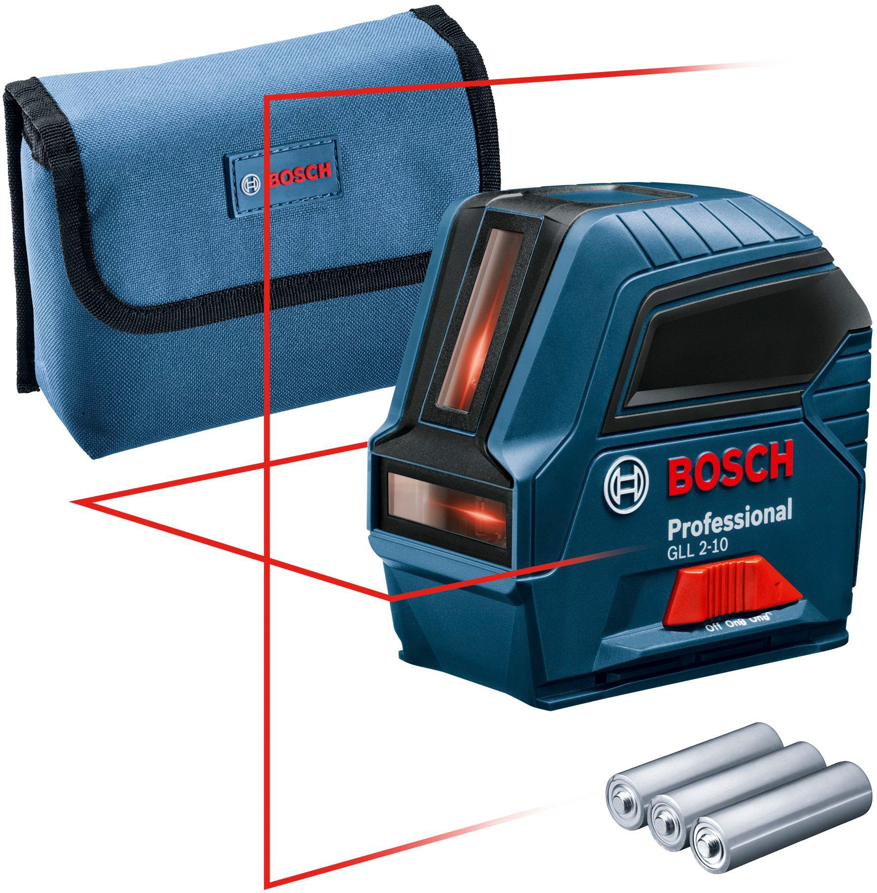 Bosch Professional 1100000002199 "GLL 2-10" Set