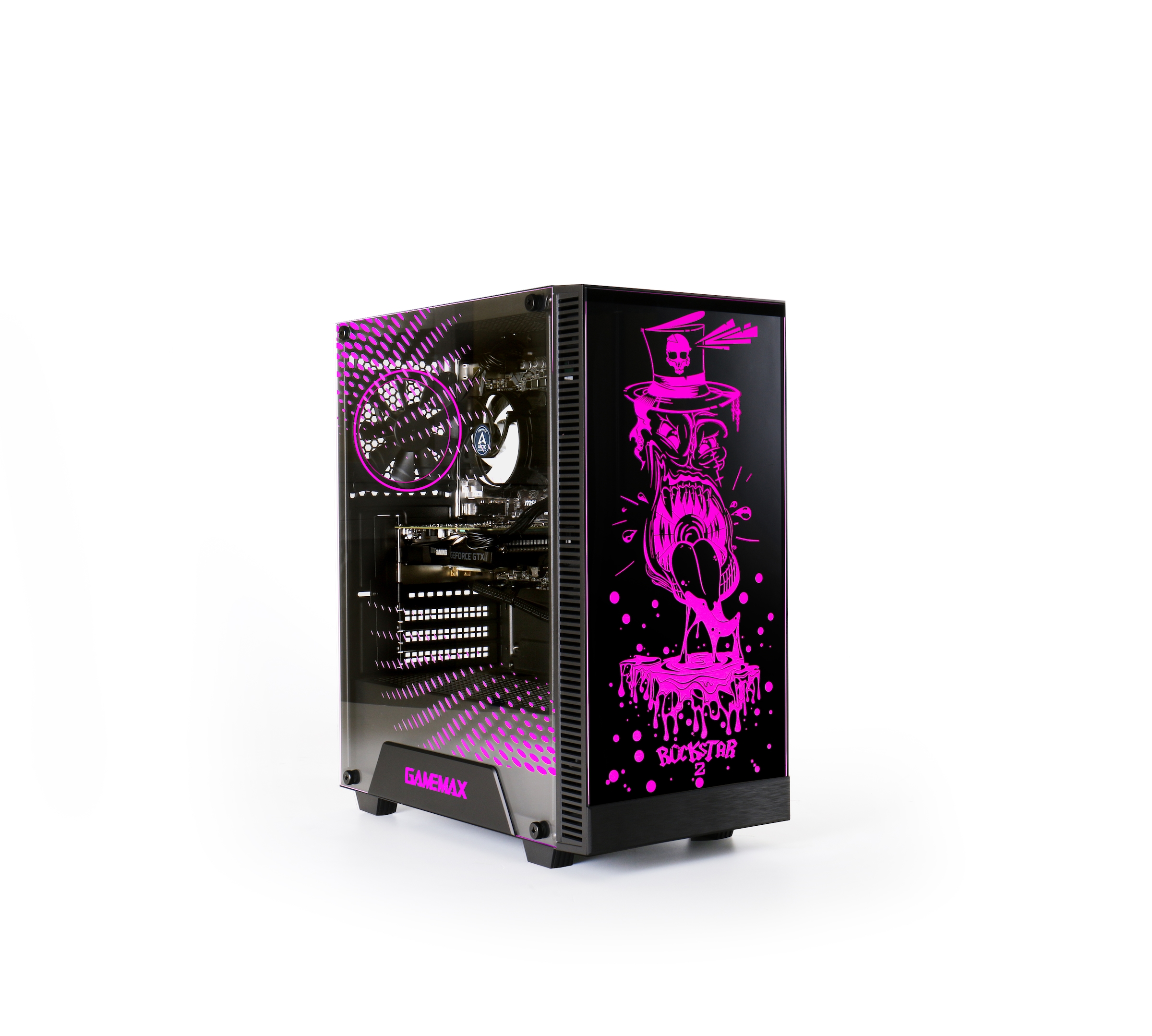 Hyrican Gaming-PC-Komplettsystem »Rockstar SET02313«, Windows 11, inklusive 27" Monitor AOC C27G2AE/BK