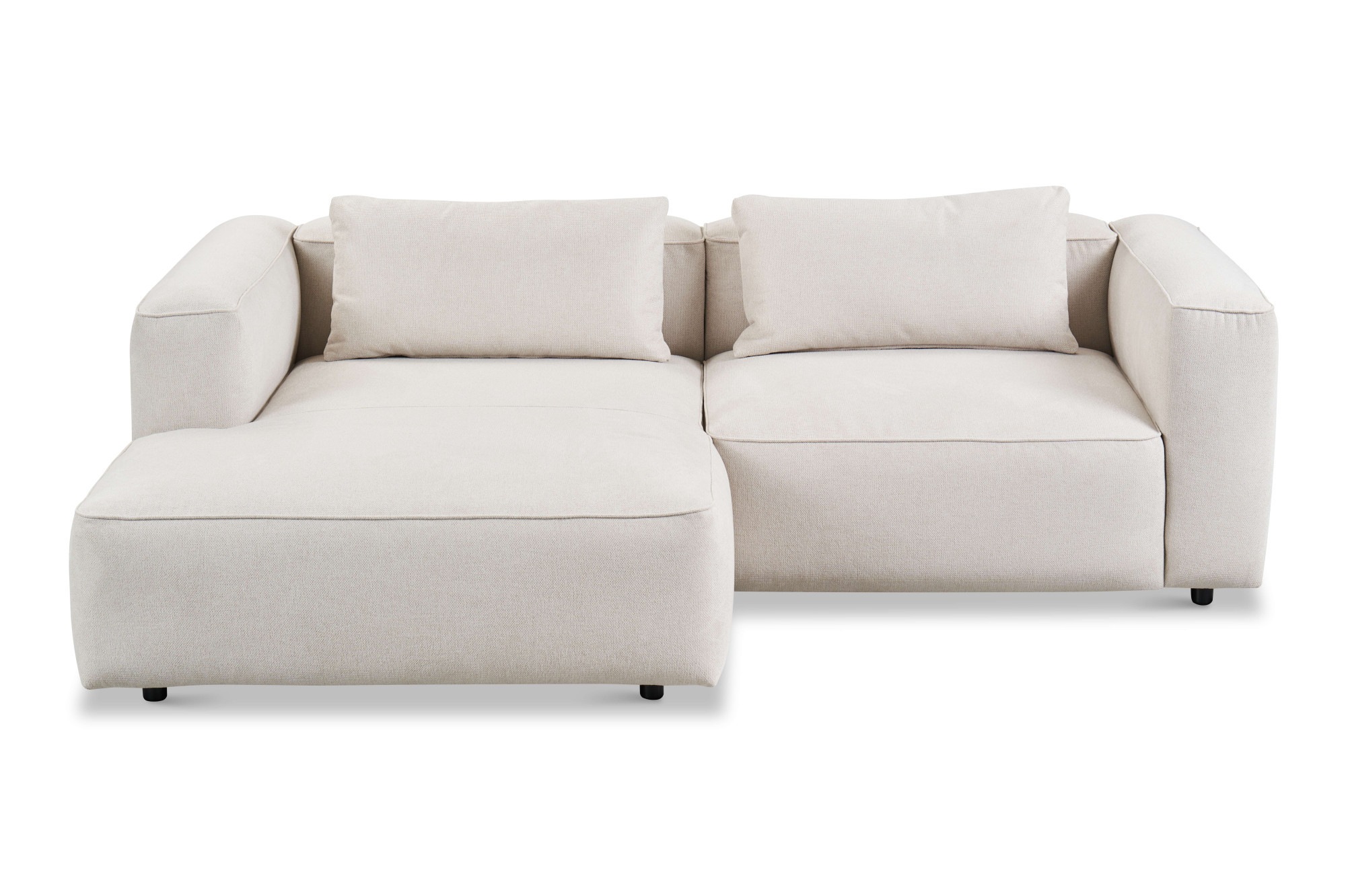 andas Ecksofa »Tvinnet«, Breite 228 cm, extra tiefe Sitzfläche, kubisches Sitzvergnügen