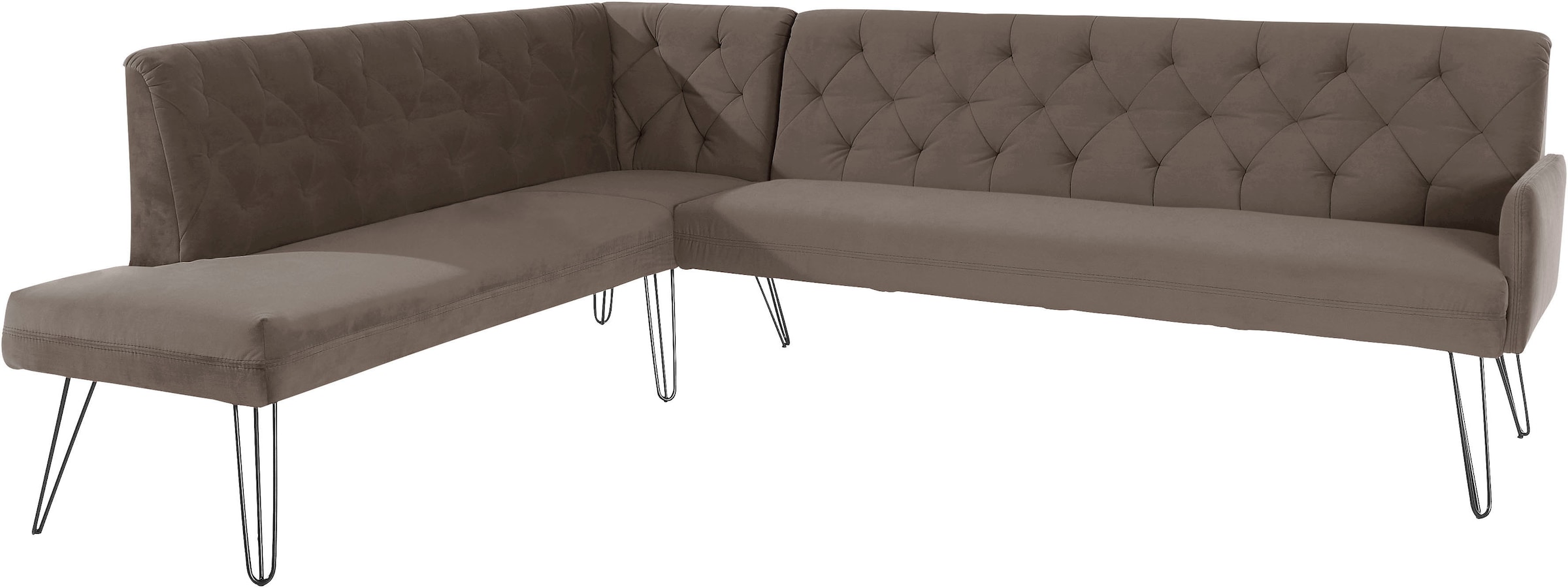 exxpo - sofa fashion Eckbank »Doppio«, Frei im Raum stellbar