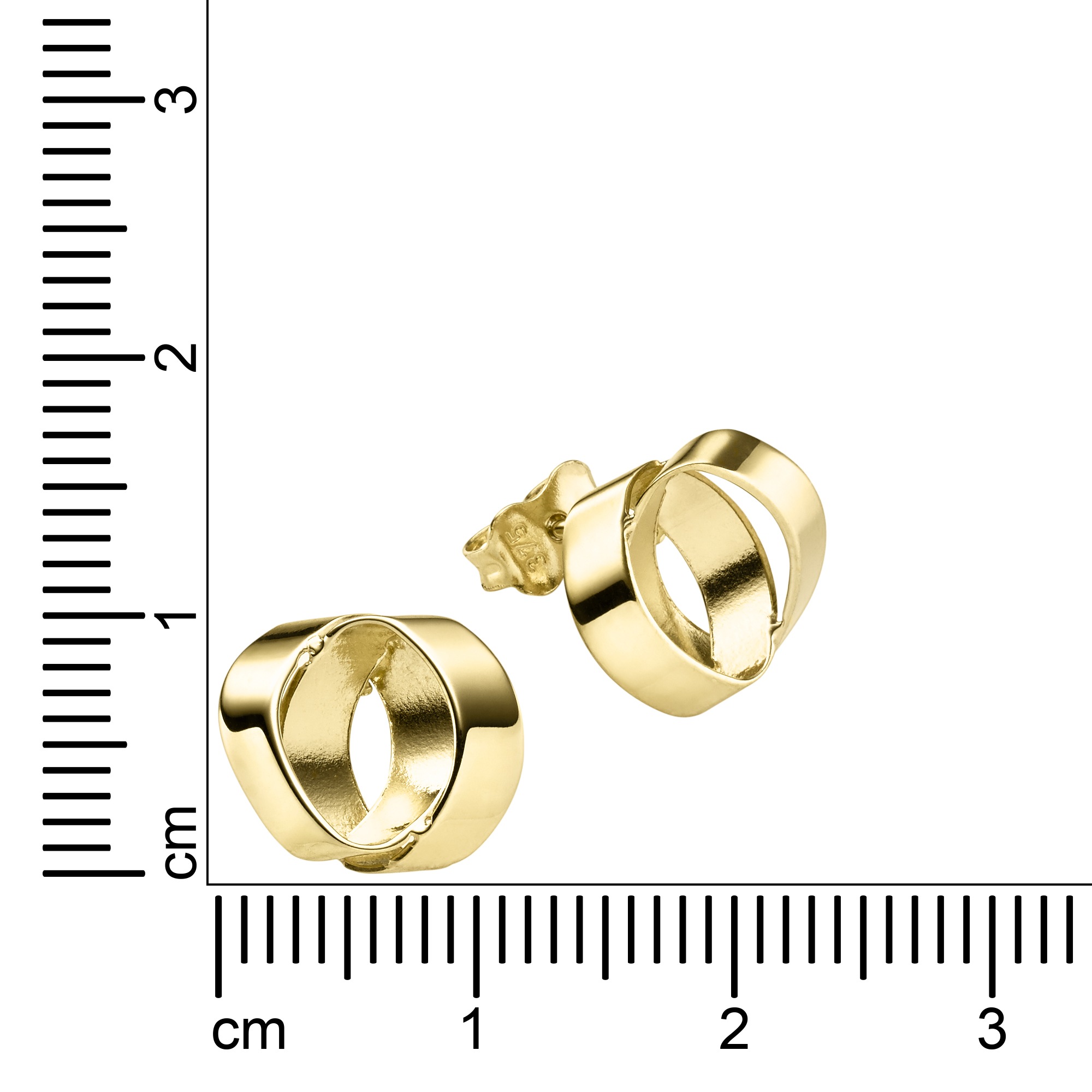 Fascination by Ellen K. Earrings Yellow Gold 2