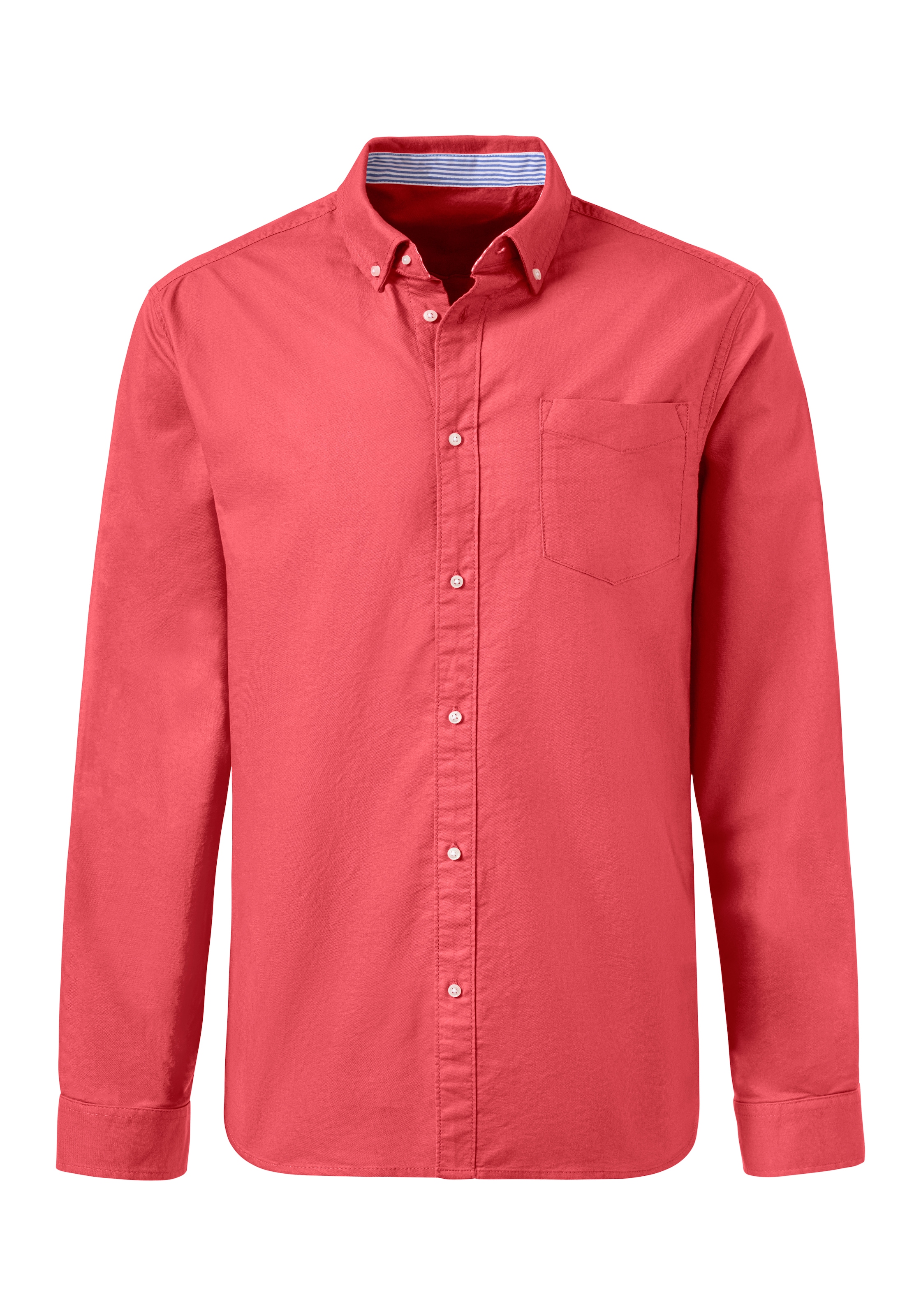 H.I.S Langarmhemd »regular-fit«, mit Button-down-Kragen, reine Baumwolle