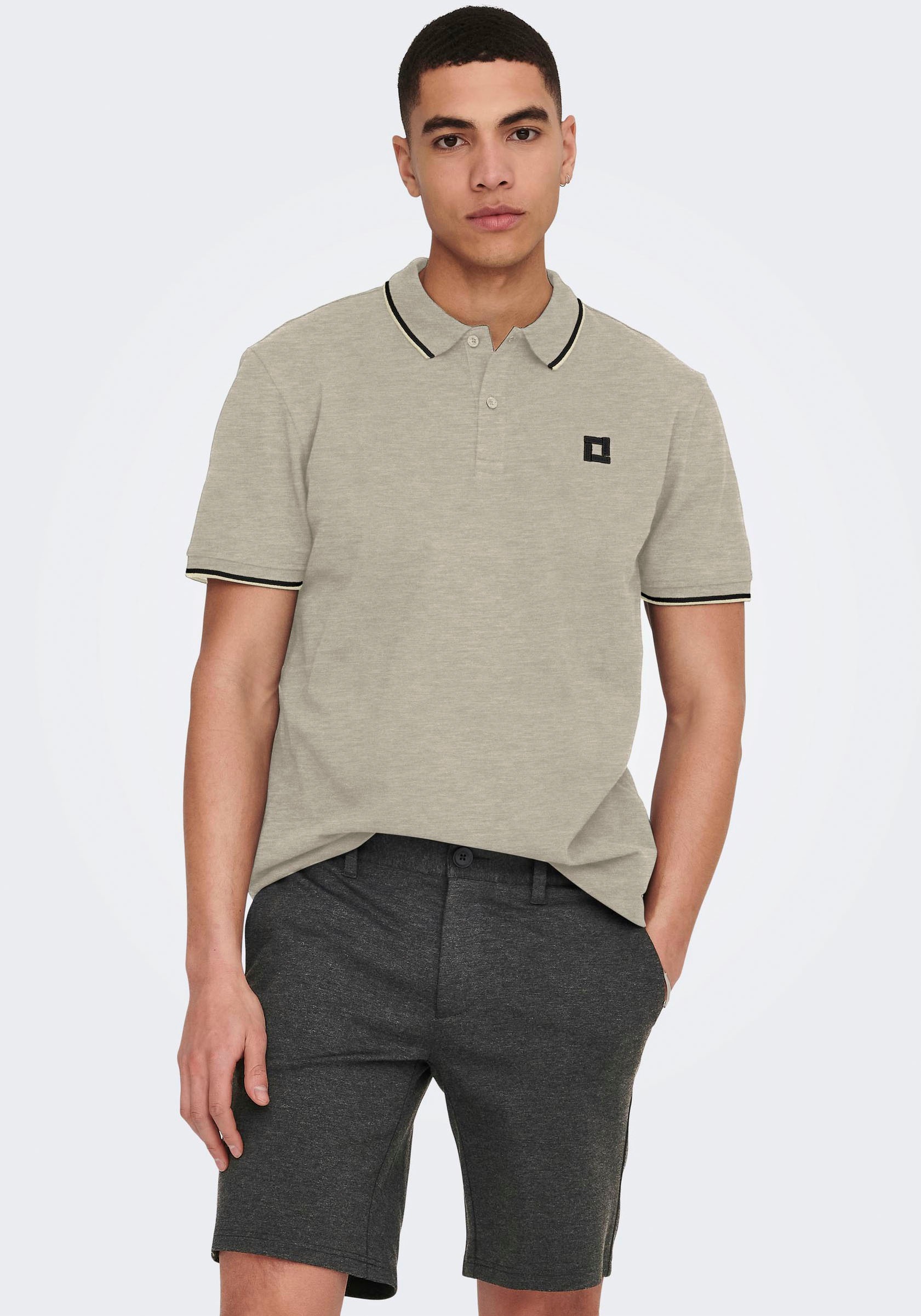 ONLY & SONS "ONSFLETCHER SLIM SS POLO NOOS" günstig online kaufen