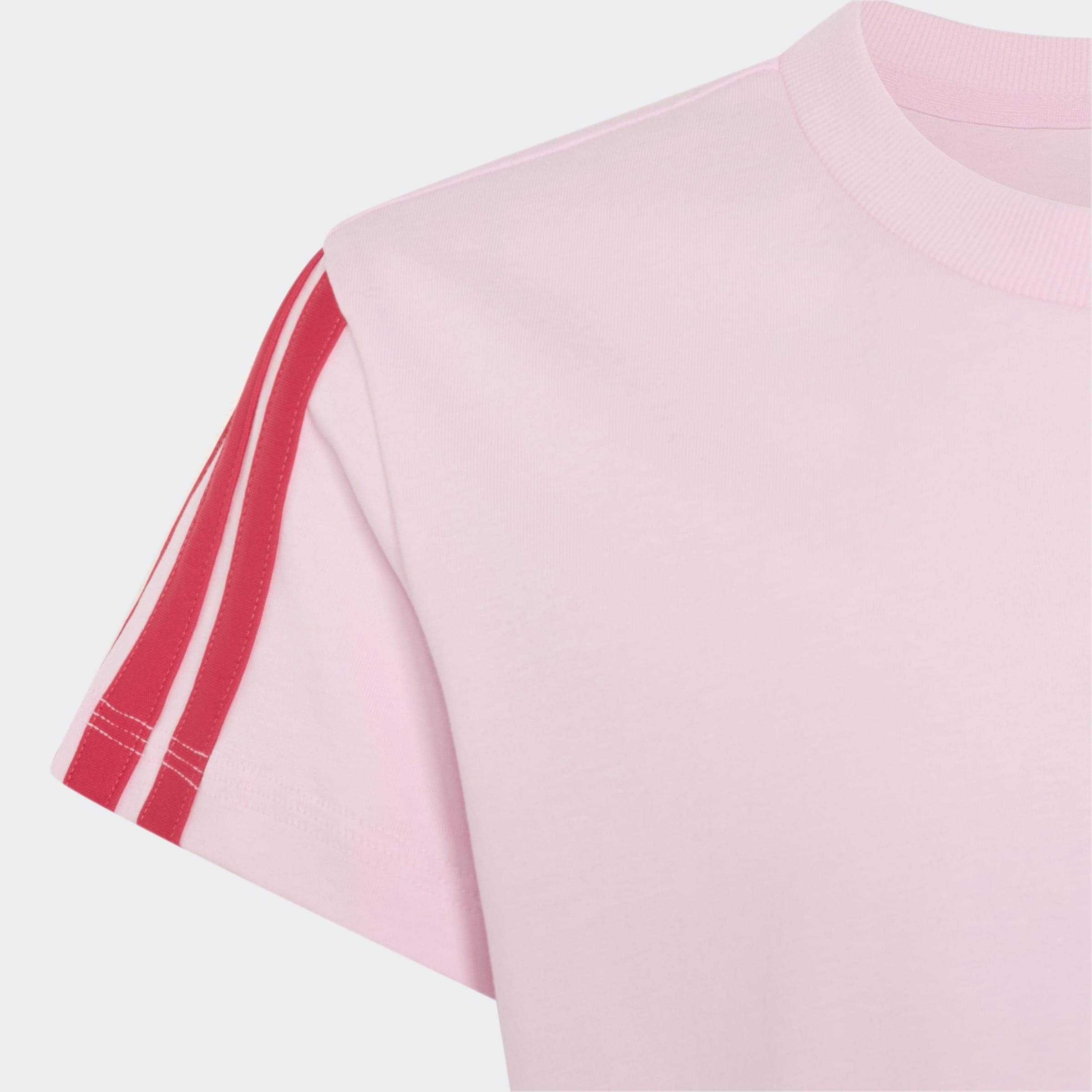 adidas Sportswear T-Shirt »ESSENTIALS KIDS« für Kinder, mit Rundhalsausschnitt, ohne Verschluss, aus Baumwolle