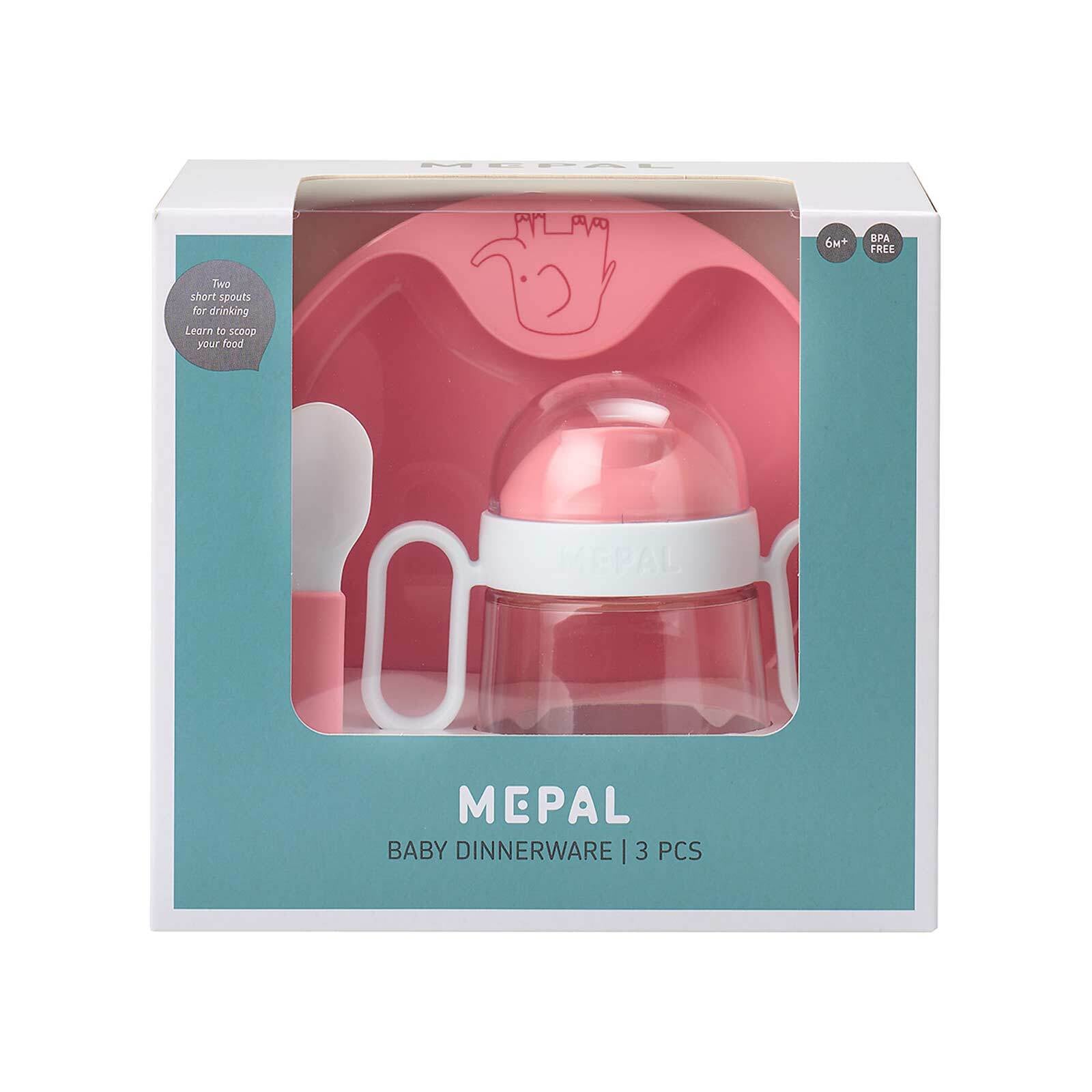 Mepal Kindergeschirr-Set »Babygeschirr Mio 3er Set«