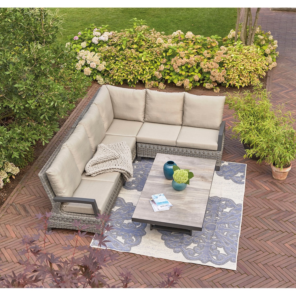 Siena Garden Gartenlounge-Set »Corido«, (Set, 9 tlg.)