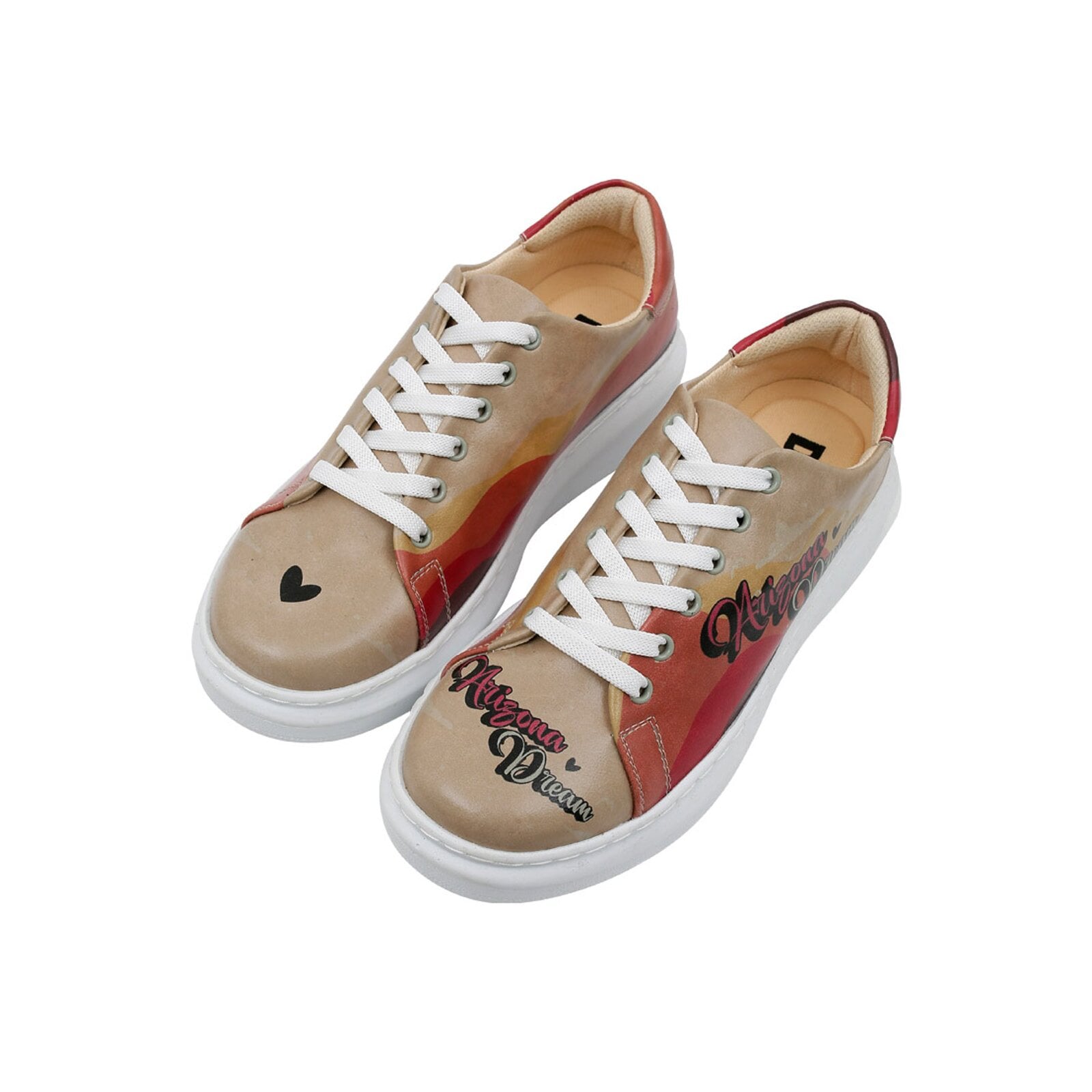 DOGO 1100000002199 "Myra Low-Top Sneaker Arizona Dream Damen Sneaker" Handgefertigt