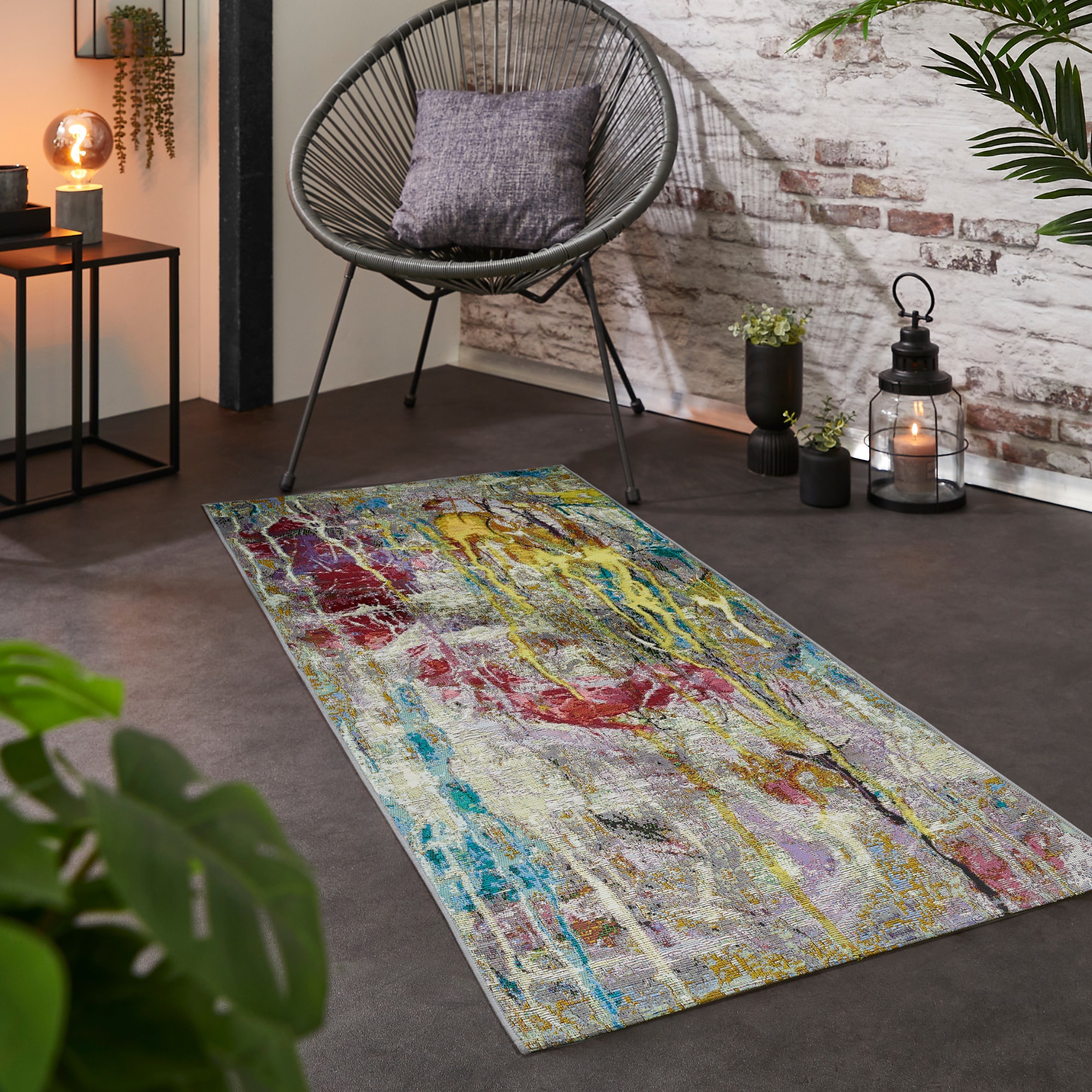 Andiamo Teppich "Platana" rechteckig 3 mm Höhe modernes Design, In- und Out günstig online kaufen