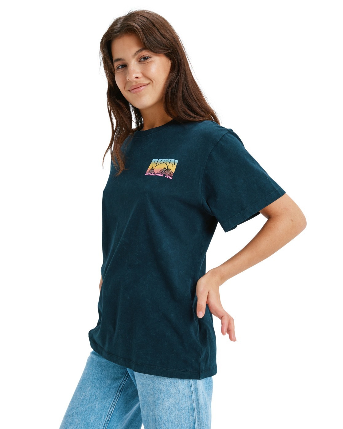 Thumbnail - Roxy Oversize-Shirt "Sunnyoversize Optic Wash"