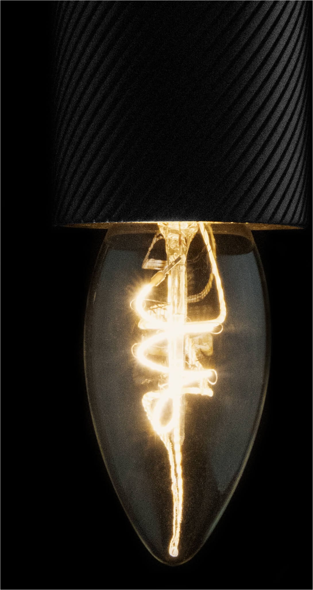 SEGULA LED-Filament »LED Kerze klar E14« E14 1 Stk. Warmweiß