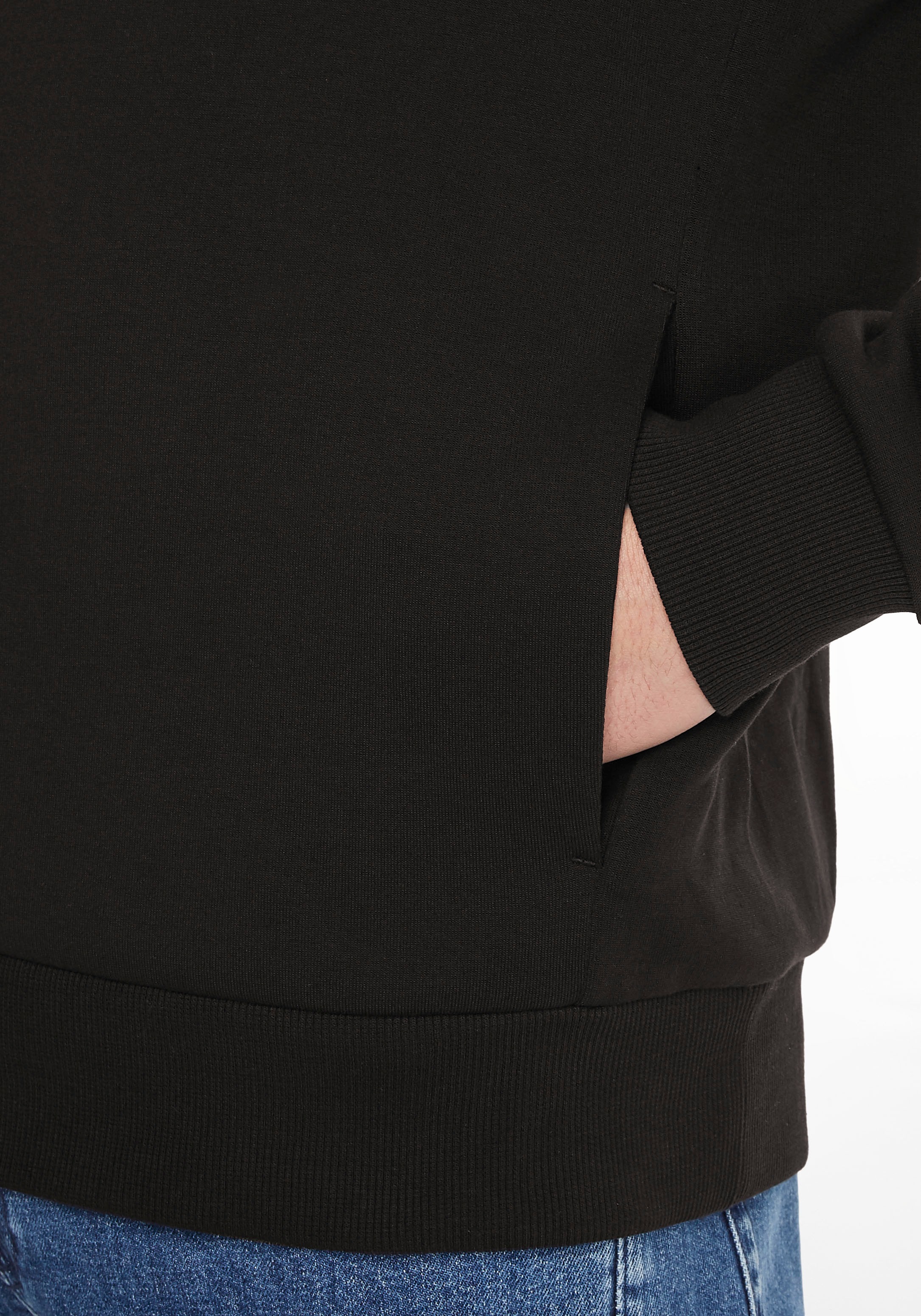 Calvin Klein Sweatshirt »MICRO LOGO SWEATSHIRT«, mit Logo-Stickerei