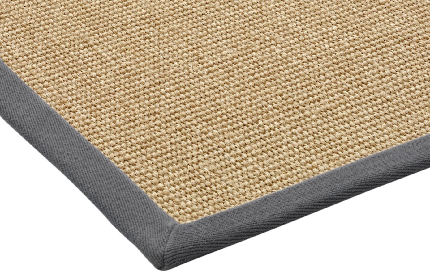 Teppich HEINE HOME Gr. 8, grau, B:180cm H:7mm L:180cm, Sisal, Teppiche, Teppich 2