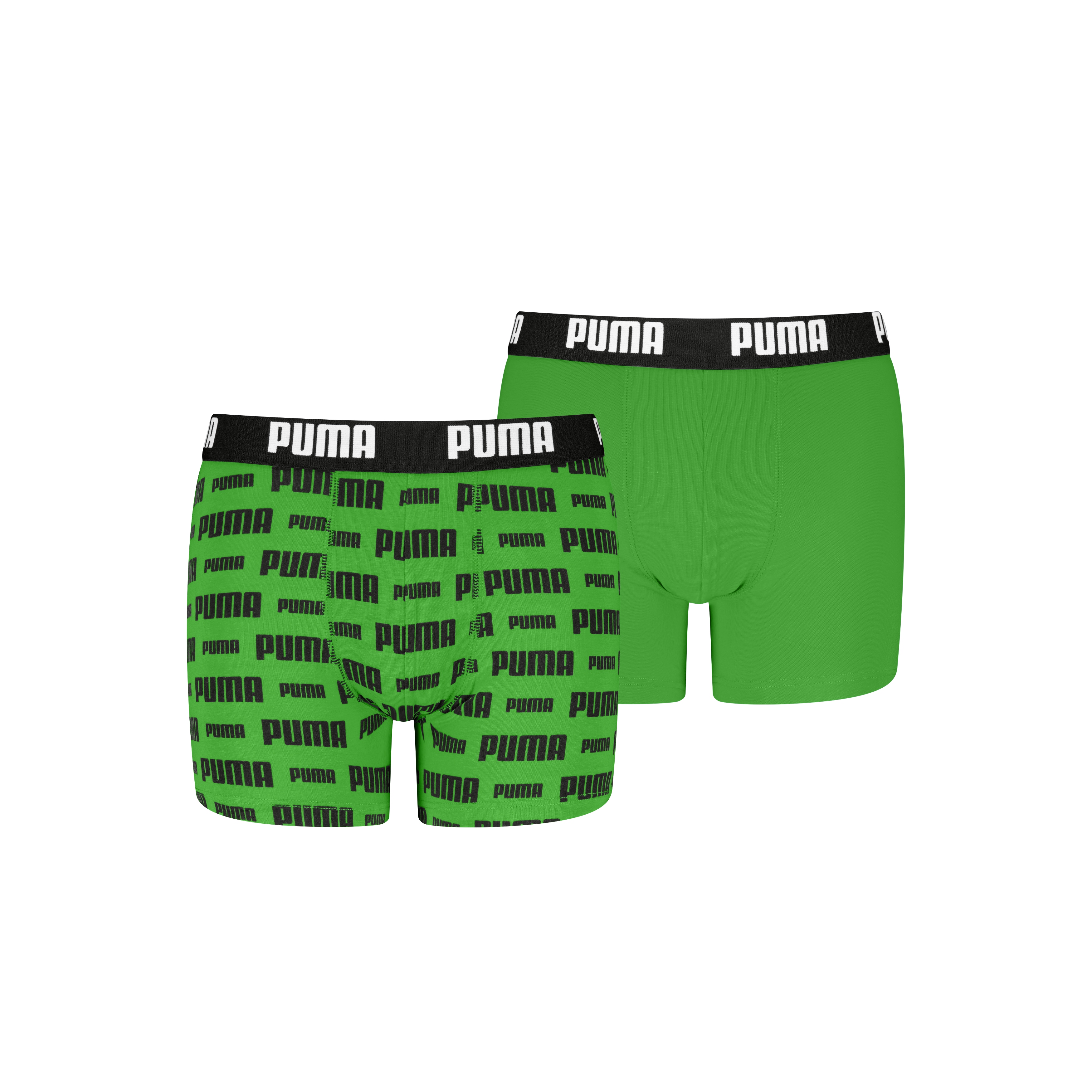PUMA "PUMA BOYS EVERYDAY LOGO PRINT BOXERS 2P" Packung, mit breitem Logobund