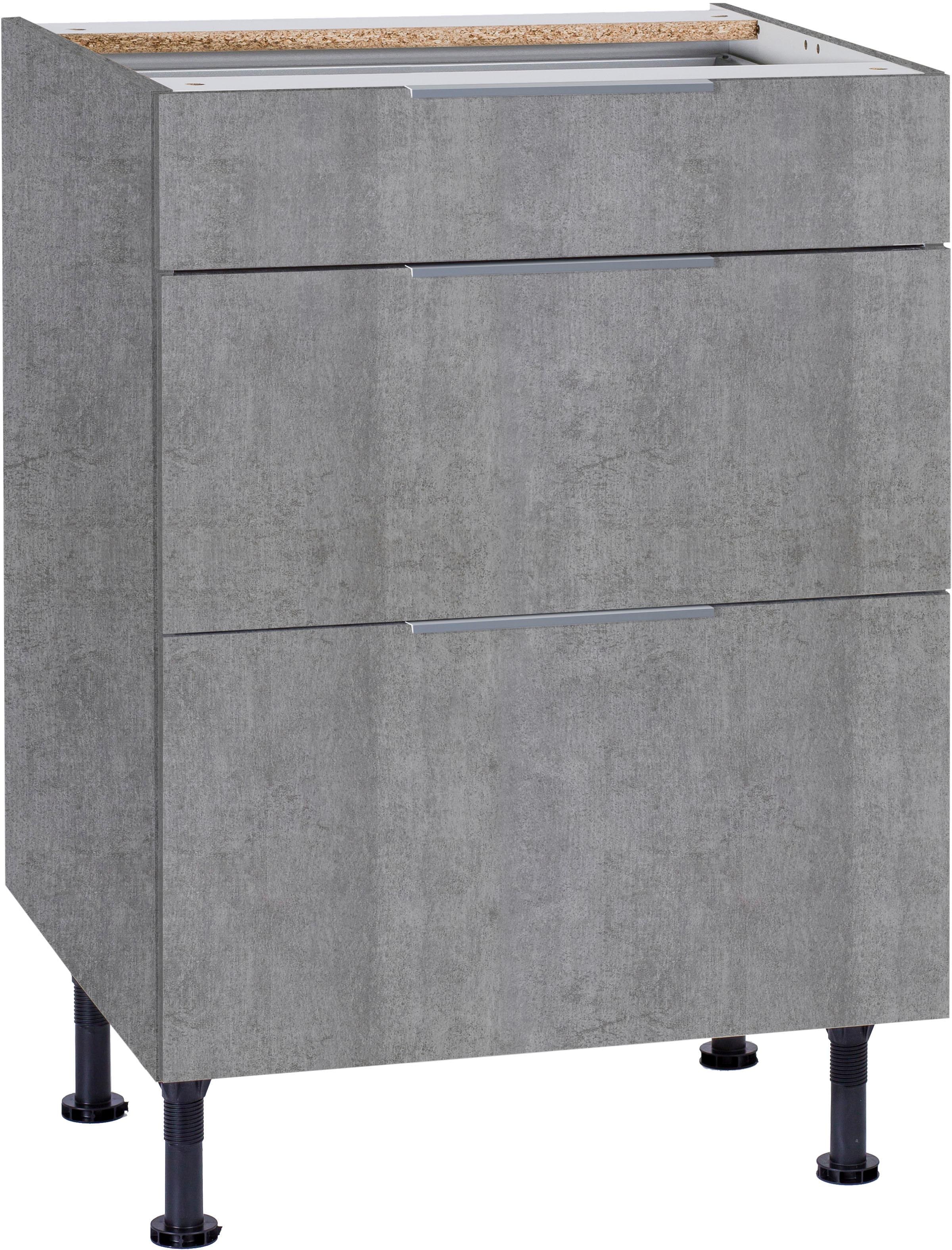 OPTIFIT Unterschrank "Tara", mit Vollauszug und Soft-Close-Funktion, Breite 60 cm