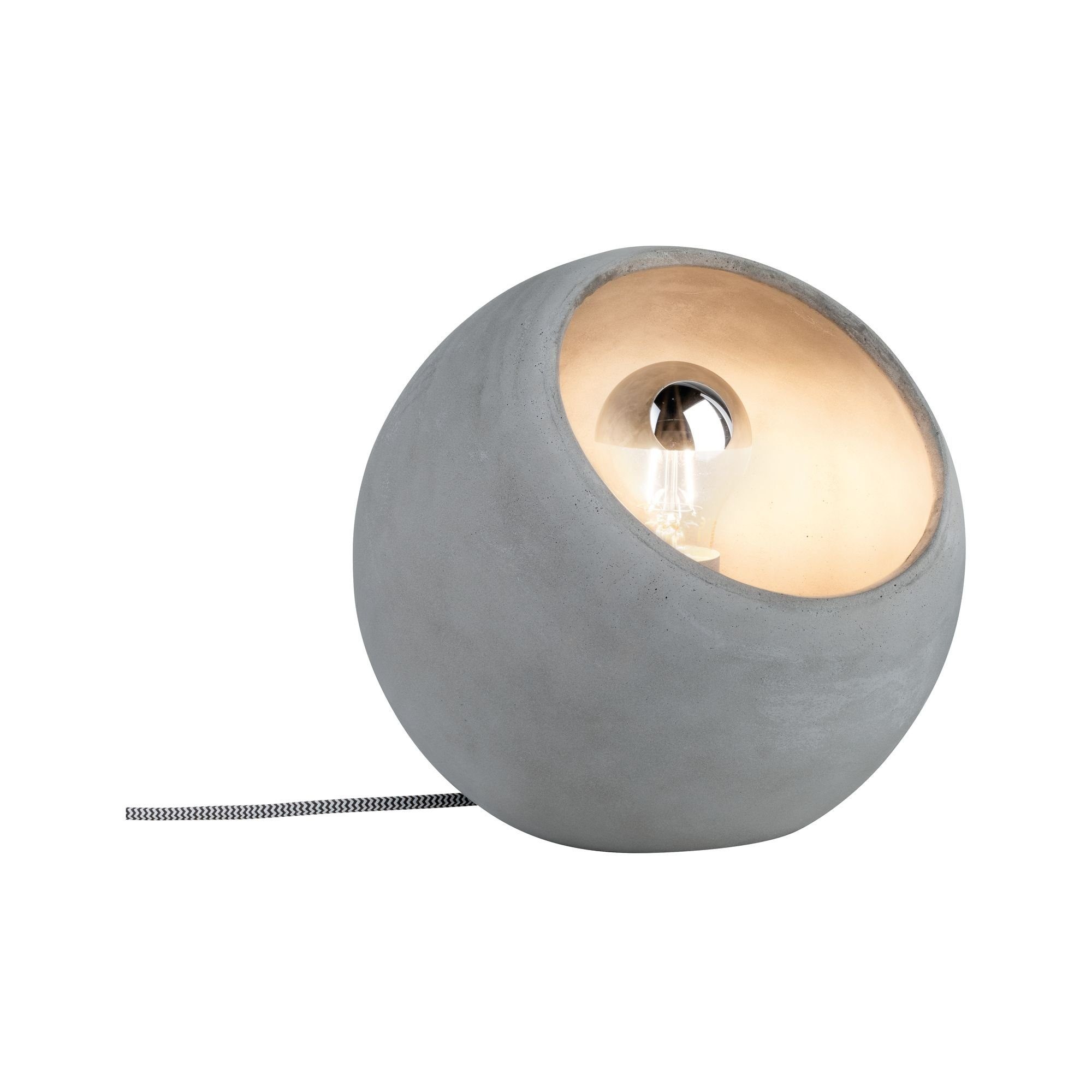 Paulmann LED Tischleuchte Neordic Ingram Beton, E27, 1 St.