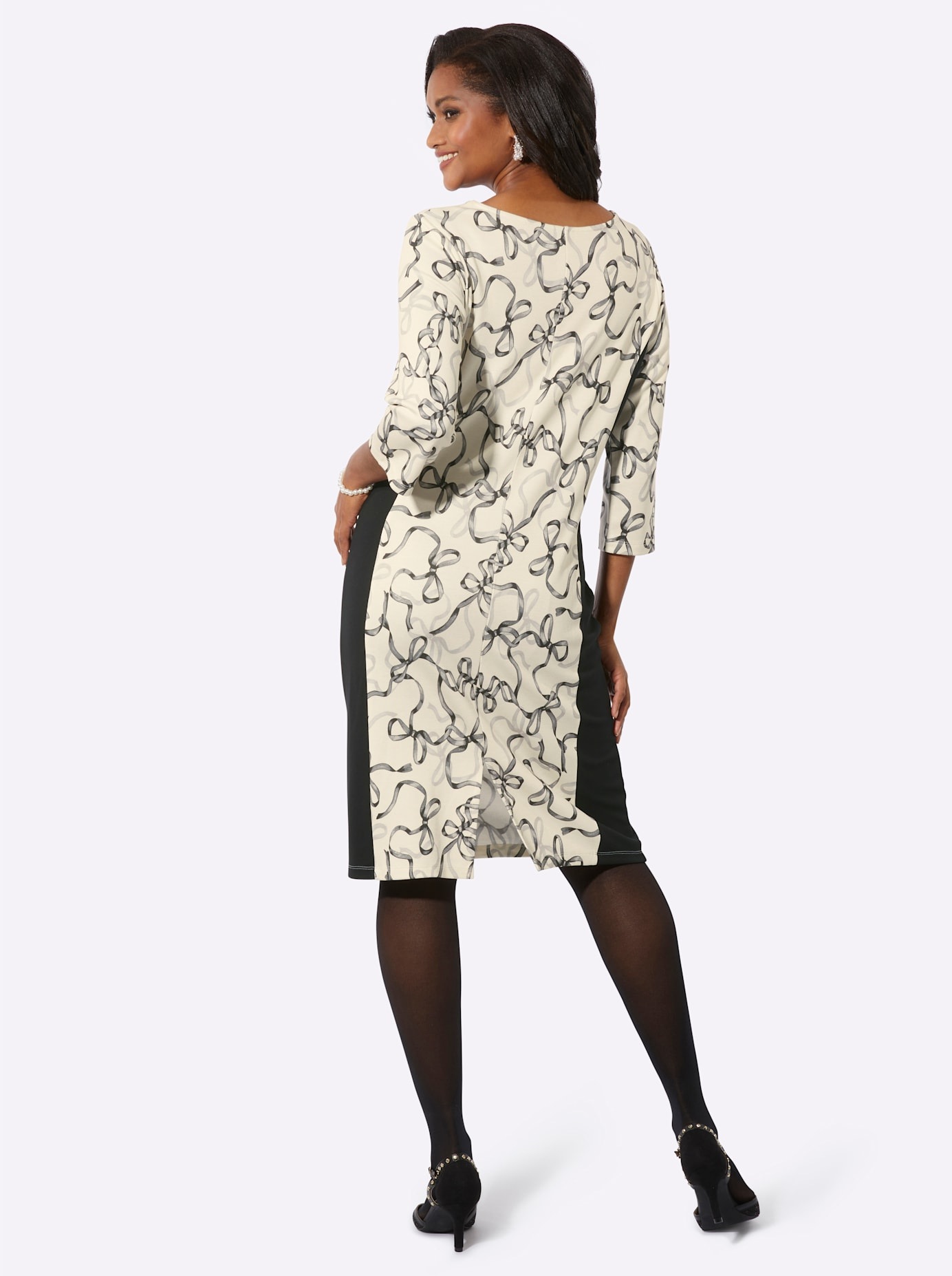 Lady Jersey Dress Multicolor Size 42 2