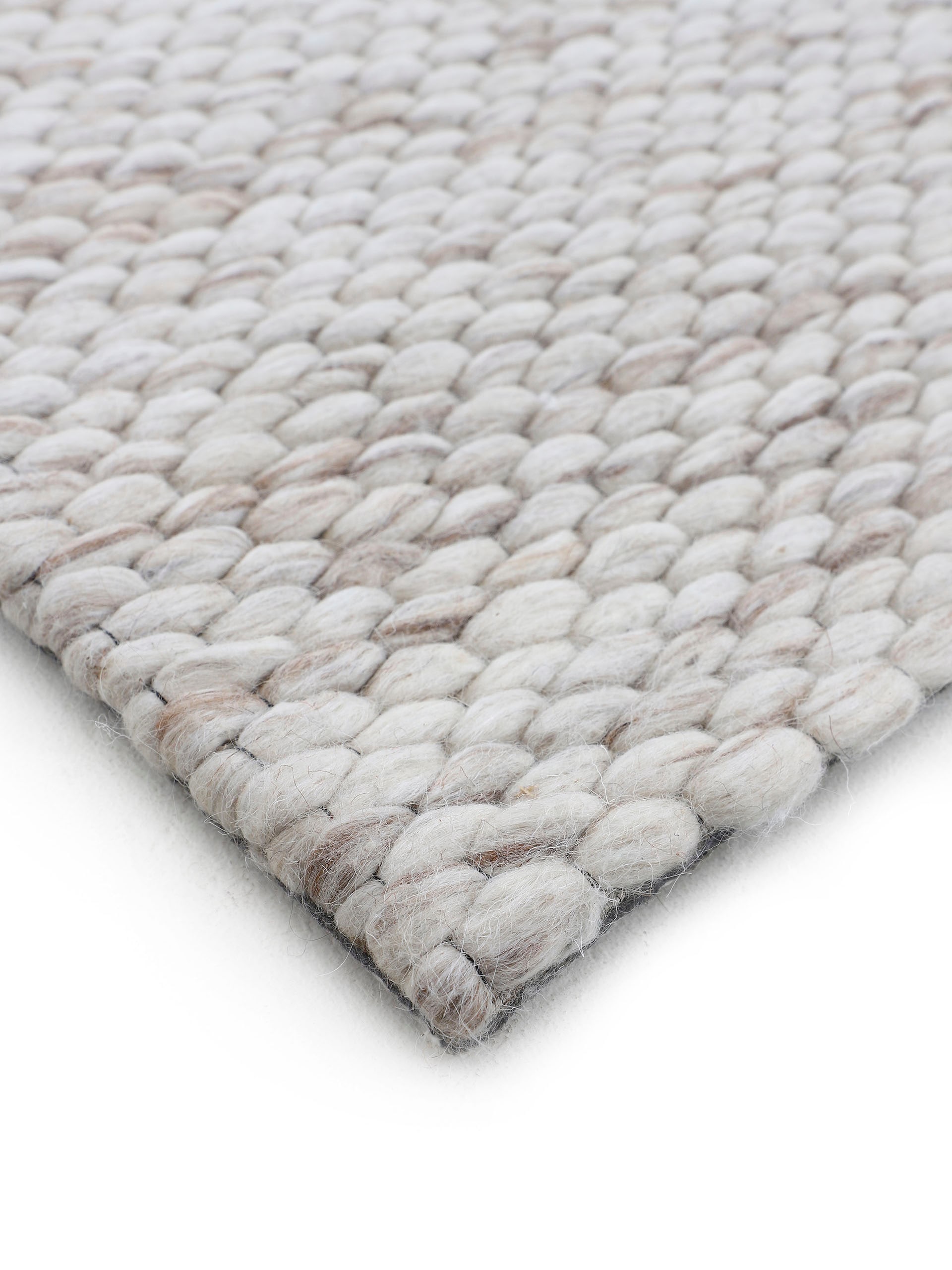 carpetfine meliert, handgewebt, | rechteckig, reine Handweb Teppich, Läufer »Sina«, & kaufen weich BAUR kuschelig Wolle,