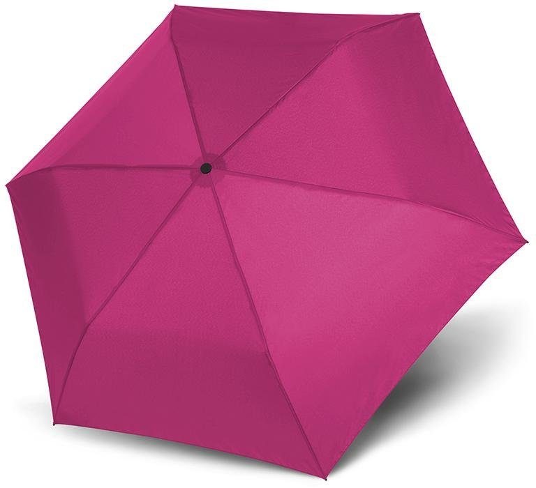 Taschenregenschirm uni, »Zero pink« Black | doppler® Friday BAUR fancy Magic