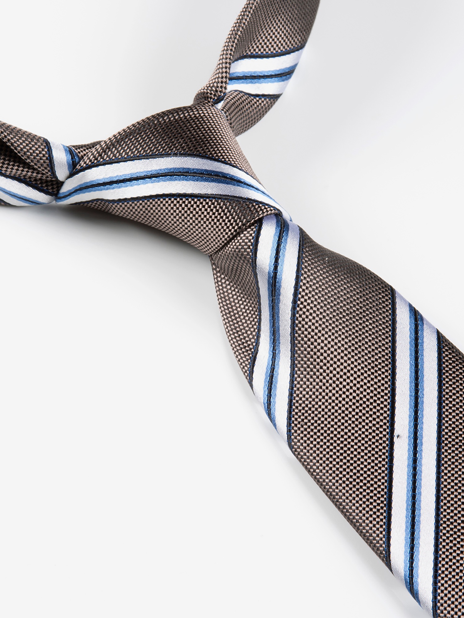 MONTI Krawatte THOMA aus reiner Seide – mit klassischem Streifen-Dessin und günstig online kaufen