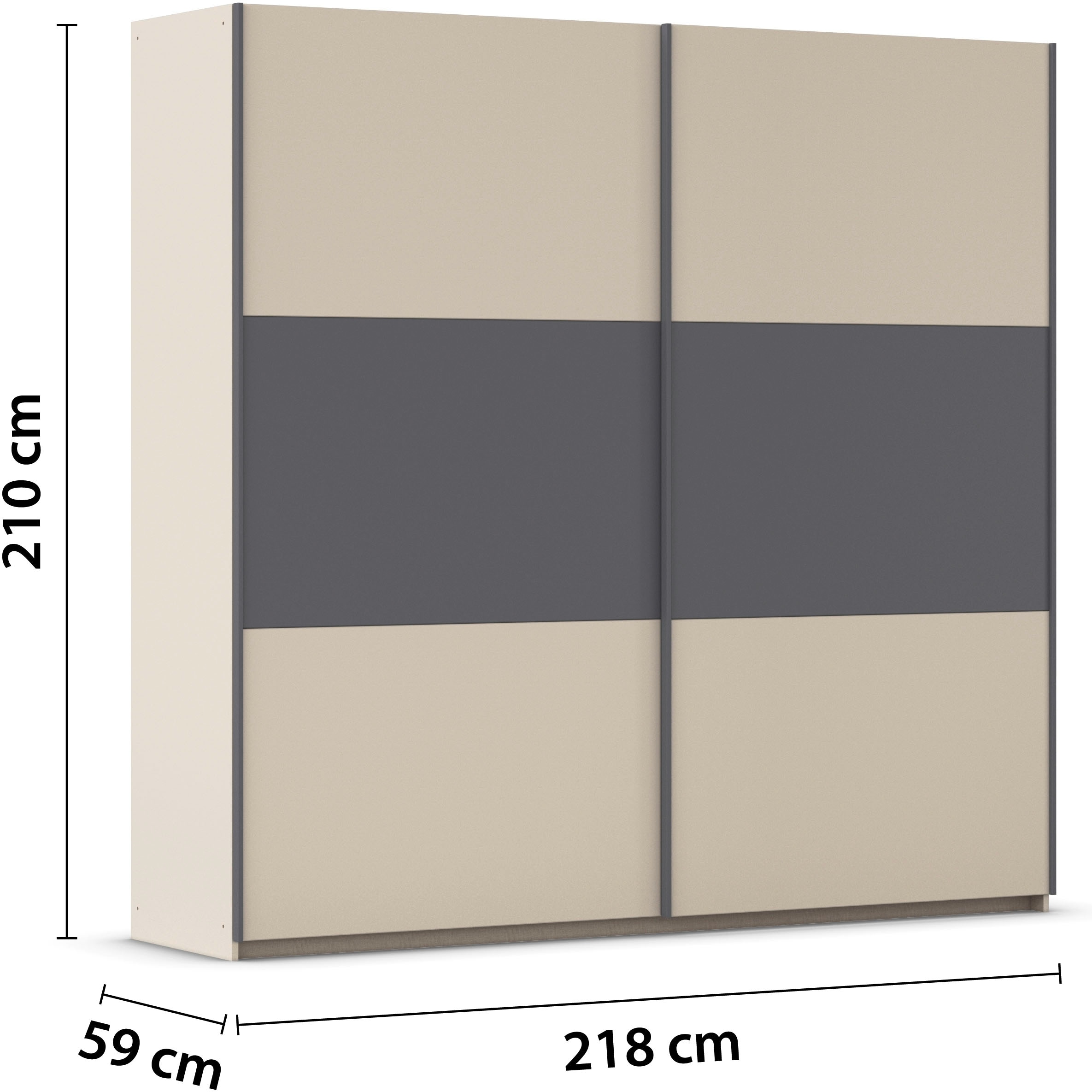 rauch Schlafzimmer-Set »Komplettschlafzimmer Schlafzimmer Schlafzimmermöbel SAJO«, (Set, 4 tlg., Set: Kleiderschrank mit/ohne Spiegel, Bett in 2 Breiten, 2 Nachttische), optional mit Spiegel am Kleiderschrank MADE IN GERMANY