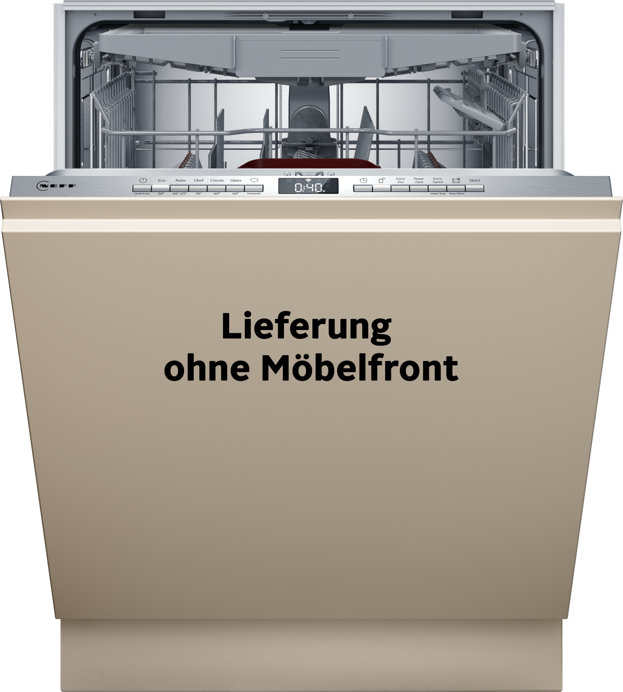 NEFF vollintegrierbarer Geschirrspüler "S155evX04e" 14 Maßgedecke Automatis günstig online kaufen