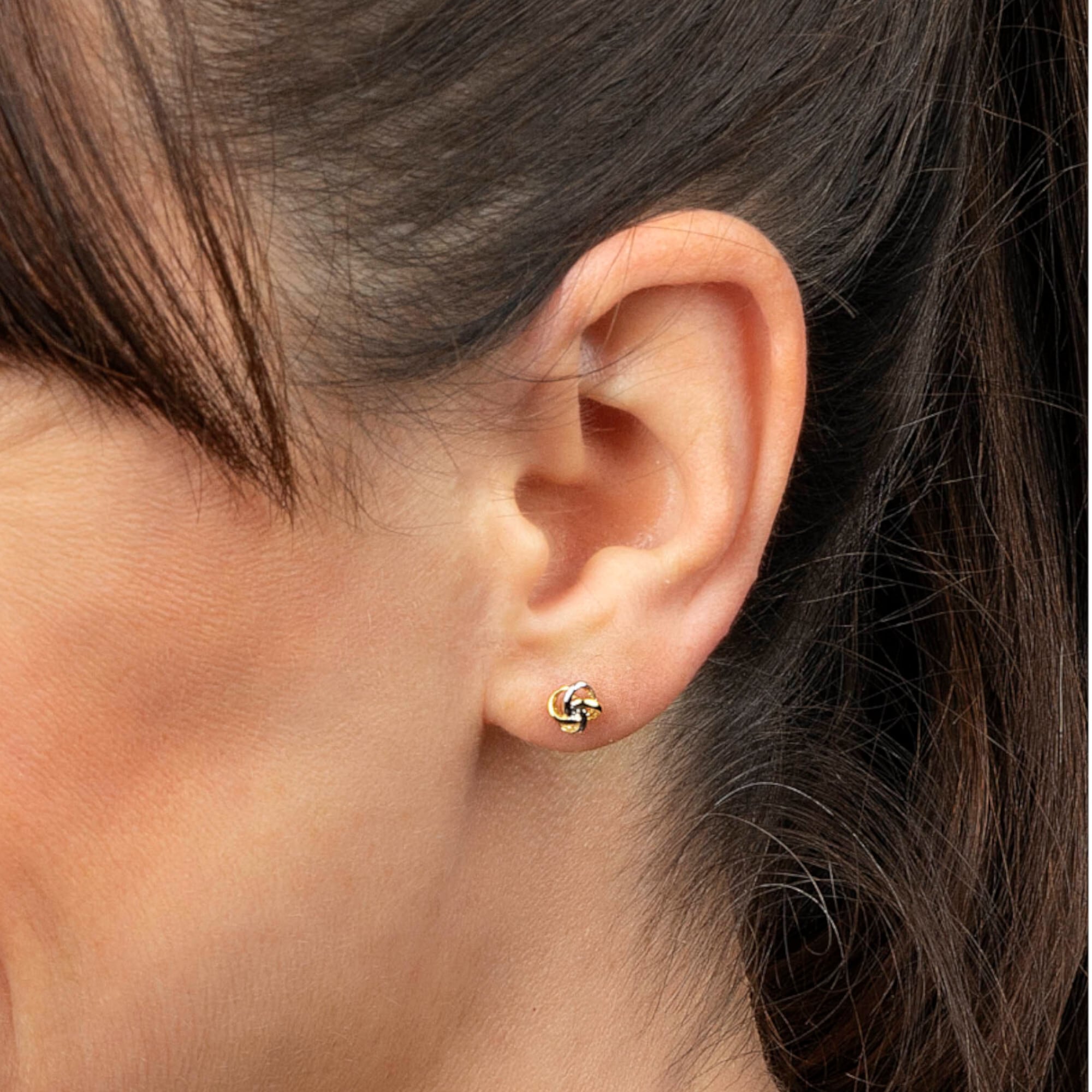 »Knoten ELEMENT Paar 333 kaufen Knoten Gold Ohrringe Schmuck Ohrstecker Damen online aus Ohrstecker ONE | Gelbgold«, BAUR