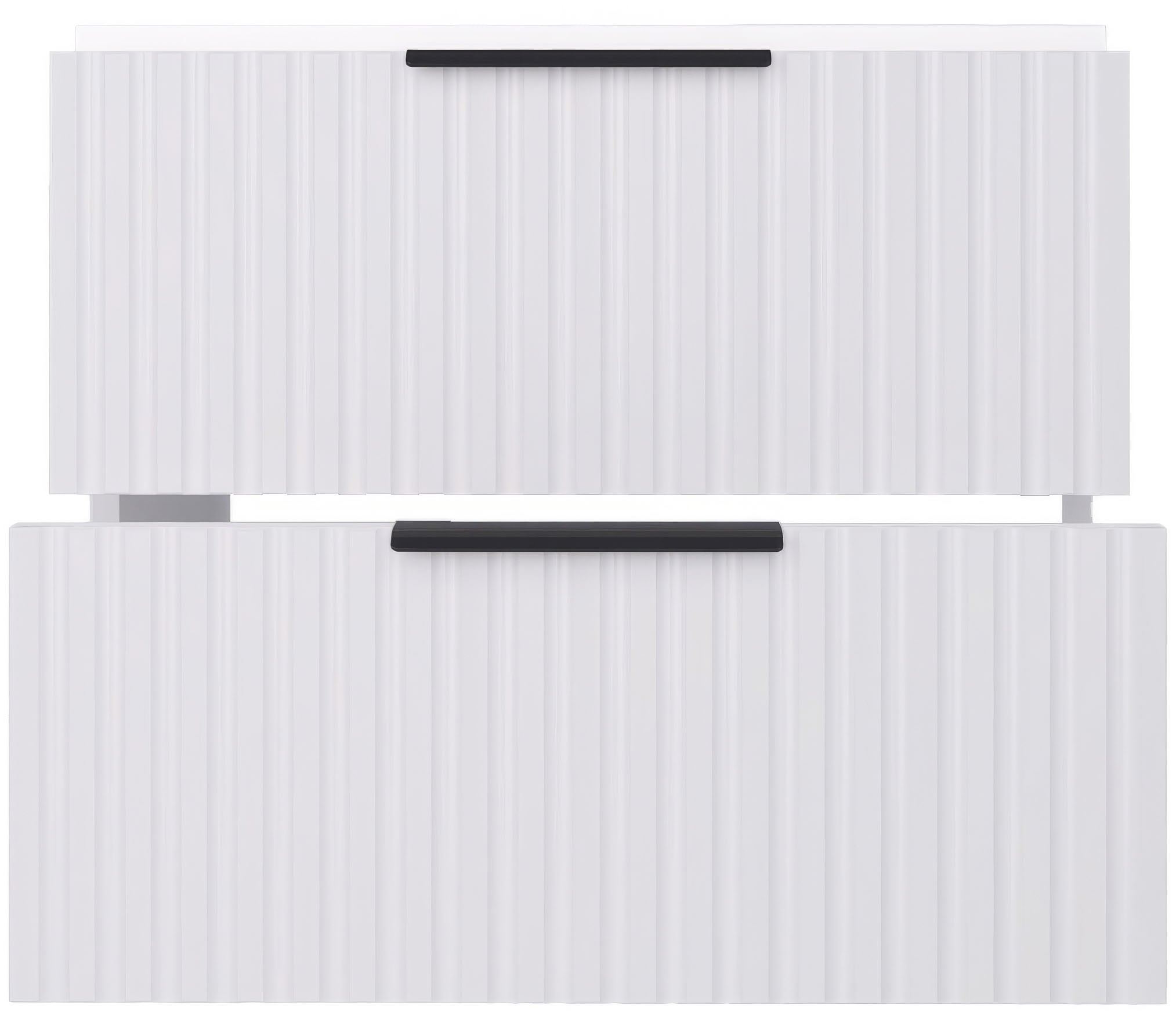 welltime »TIBU mit Waschbecken. 2 Schubladen. 2 Breiten (60/80cm) und 4 Farben« Badschrank mit Waschbecken, Softclose, Maße B/H/T: 61/53/47 cm