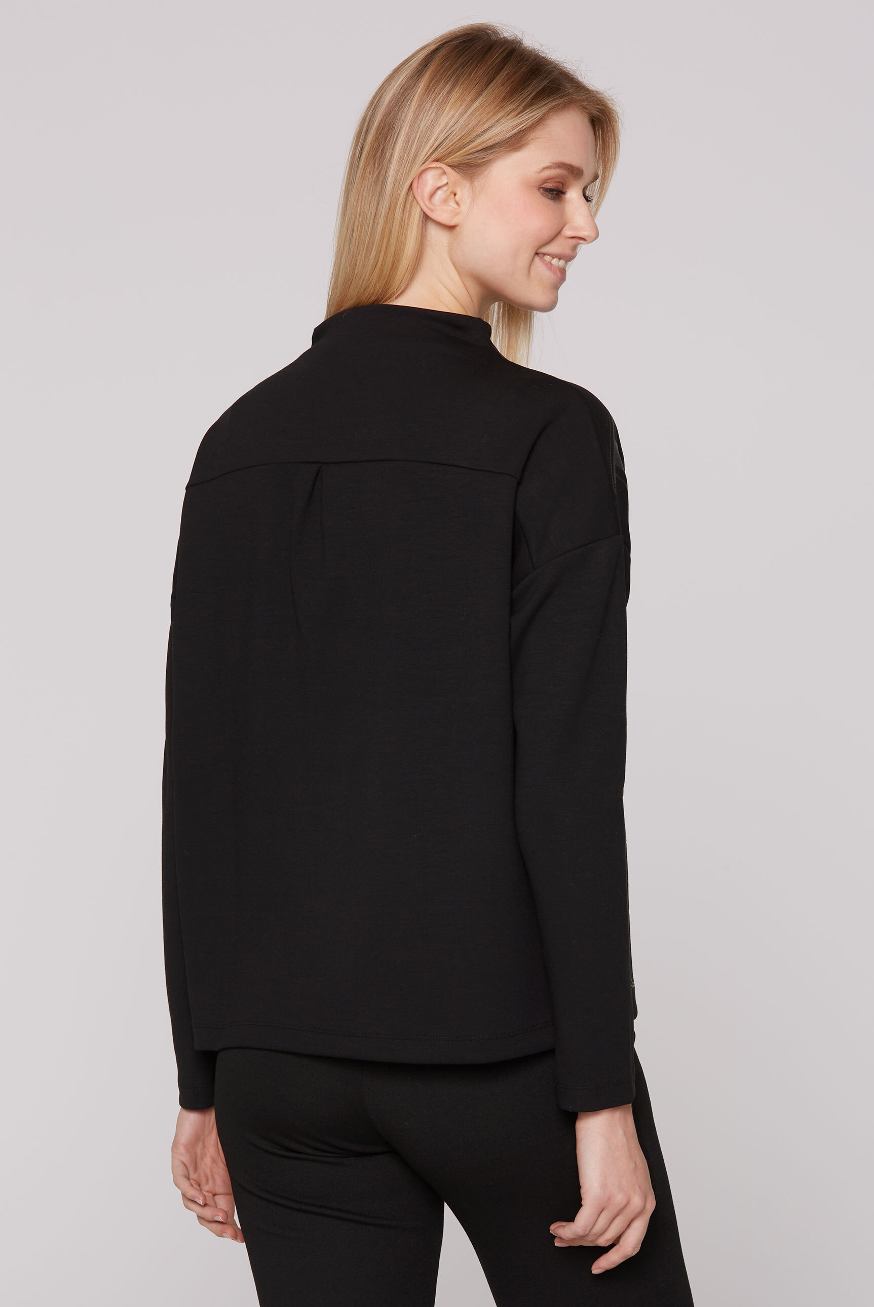 SOCCX Langarmshirt, mit Elasthan-Anteil