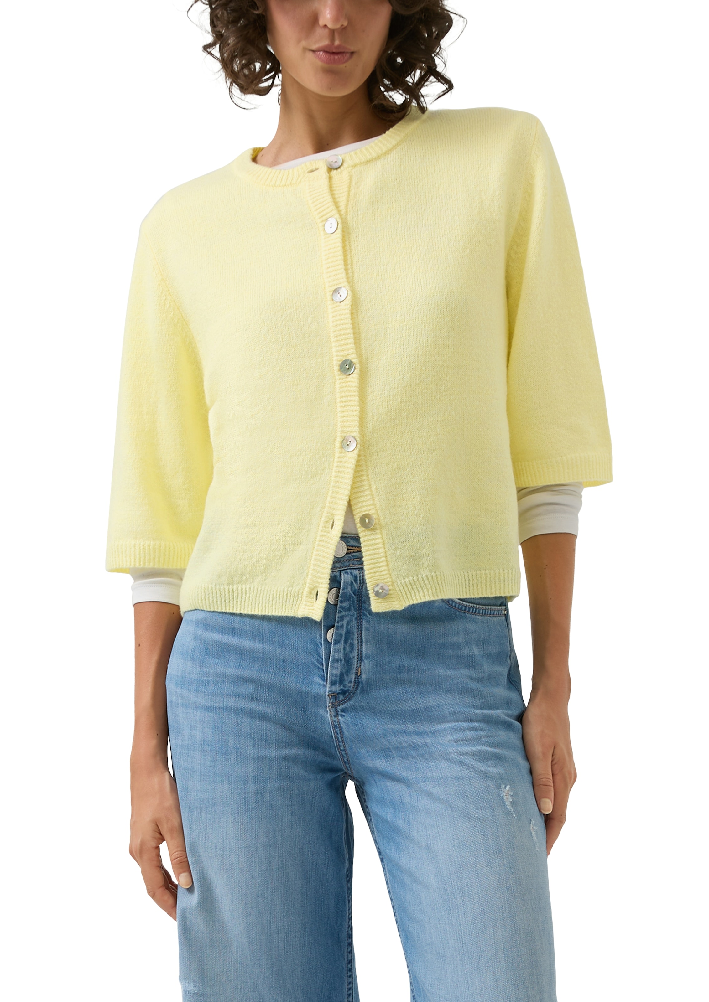 s.Oliver Strickjacke mit Alpaka Anteil