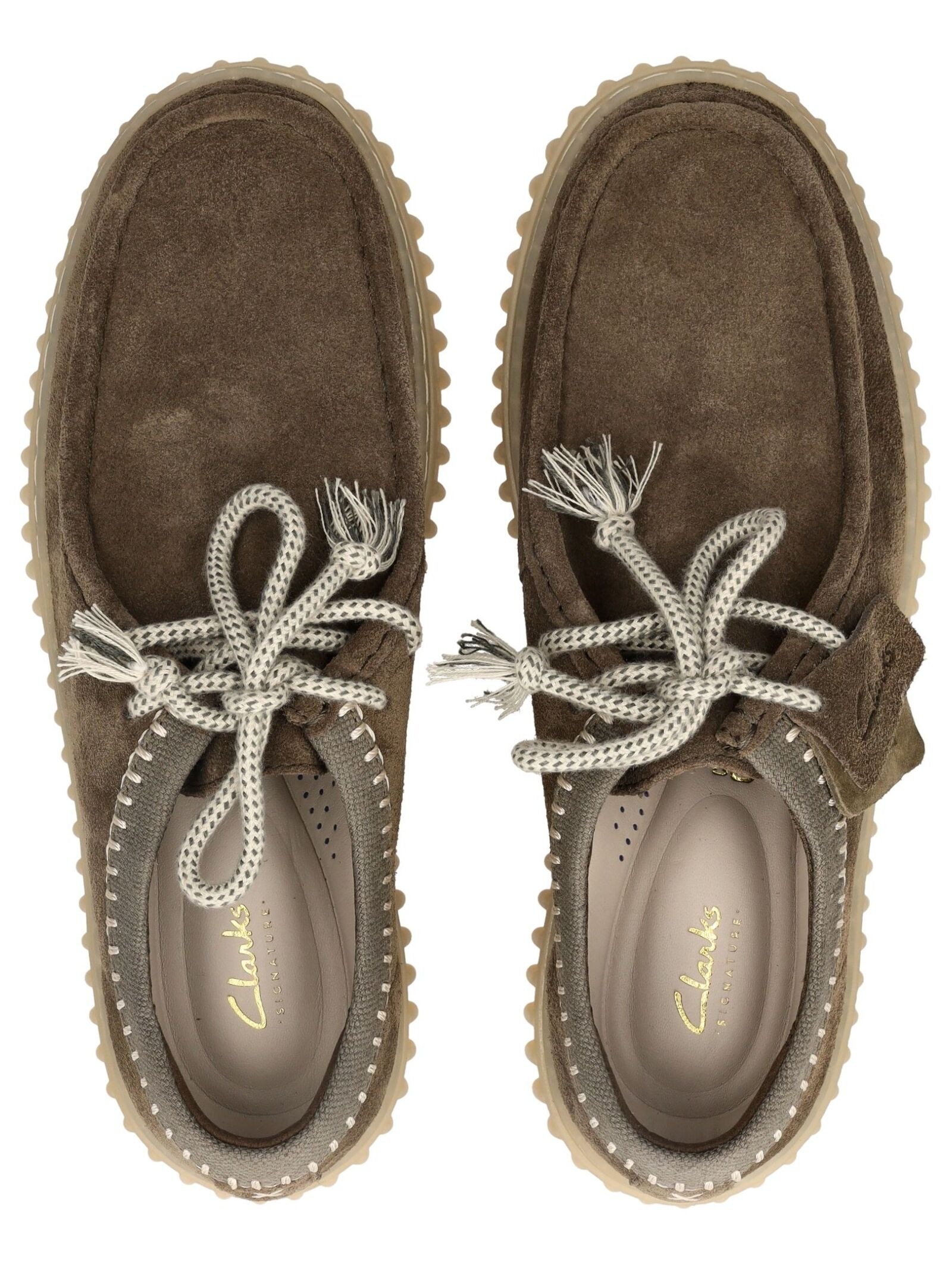 Clarks Schnürschuh »Clarks Slipper Veloursleder«