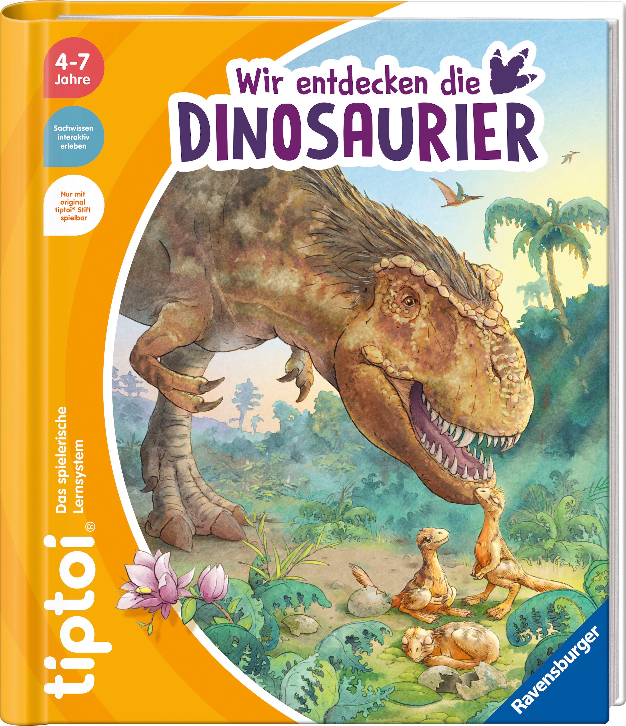 Ravensburger Buch "tiptoi Wir entdecken die Dinosaurier", Made in Germany