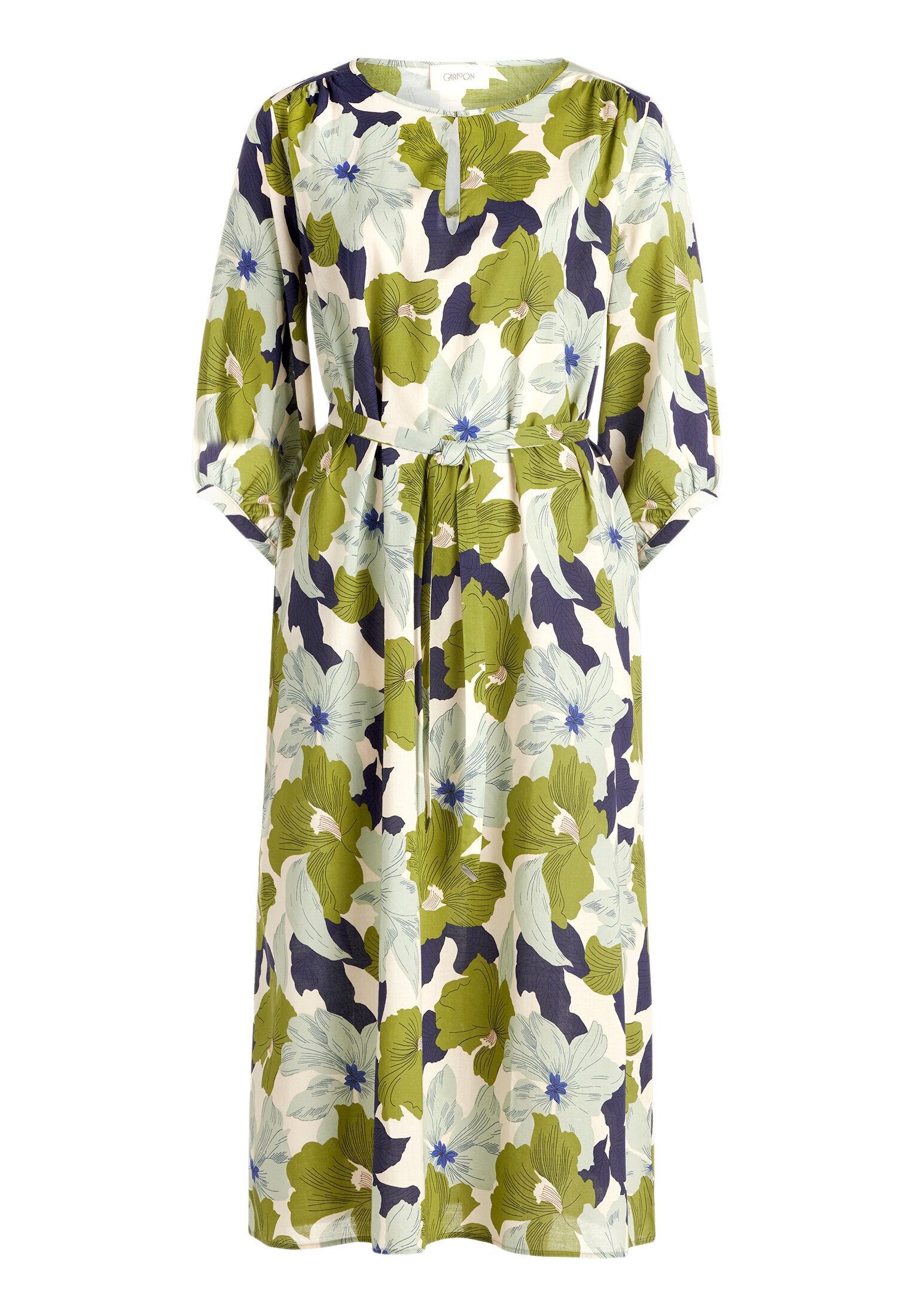 Cartoon Sommerkleid »Damen mit Bindegürtel« Ohne Tasche