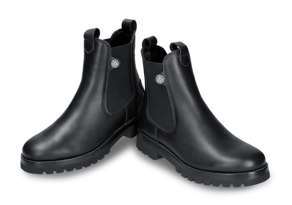 Thumbnail - Panama Jack Chelseaboots "Francesca Igloo" Stiefelette, Boots, Blockabsatz, Profilsohle, mit Lammfellfutter