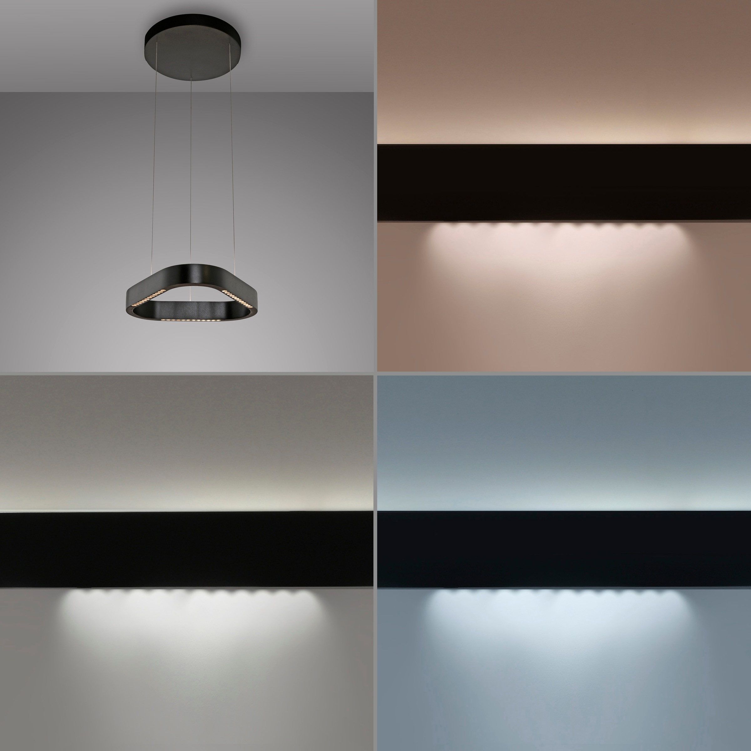 Neuhaus Q DESIGN CONTROL LIGHTS LED Pendelleuchte »Q-STRETTO« LED-Board 1 Stk. warmweiß - kaltweiß