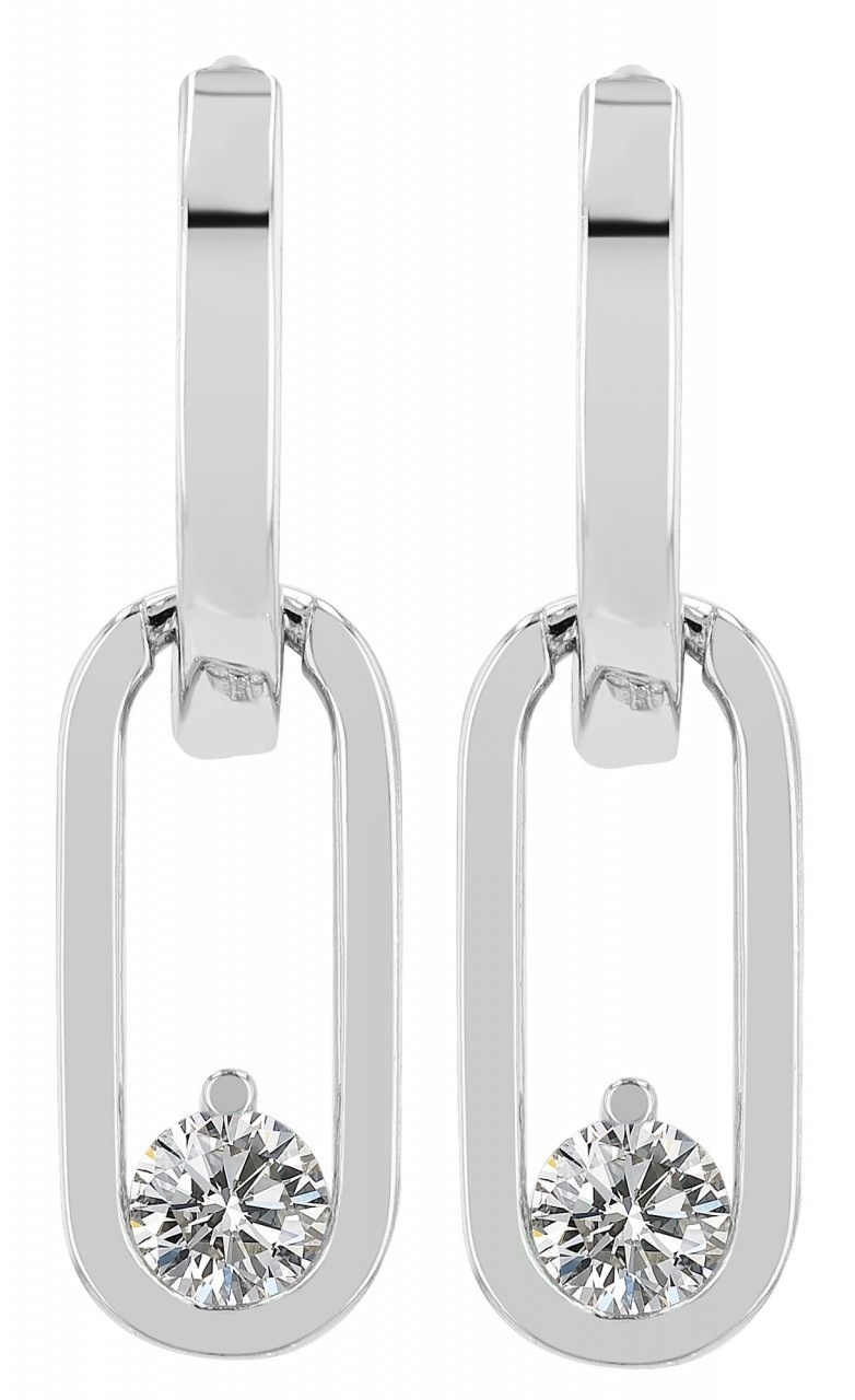 Adelia´s Paar Ohrhänger »Damen Ohrhänger aus 925 Sterling Silber und Zirkonia Ø 5 mm«