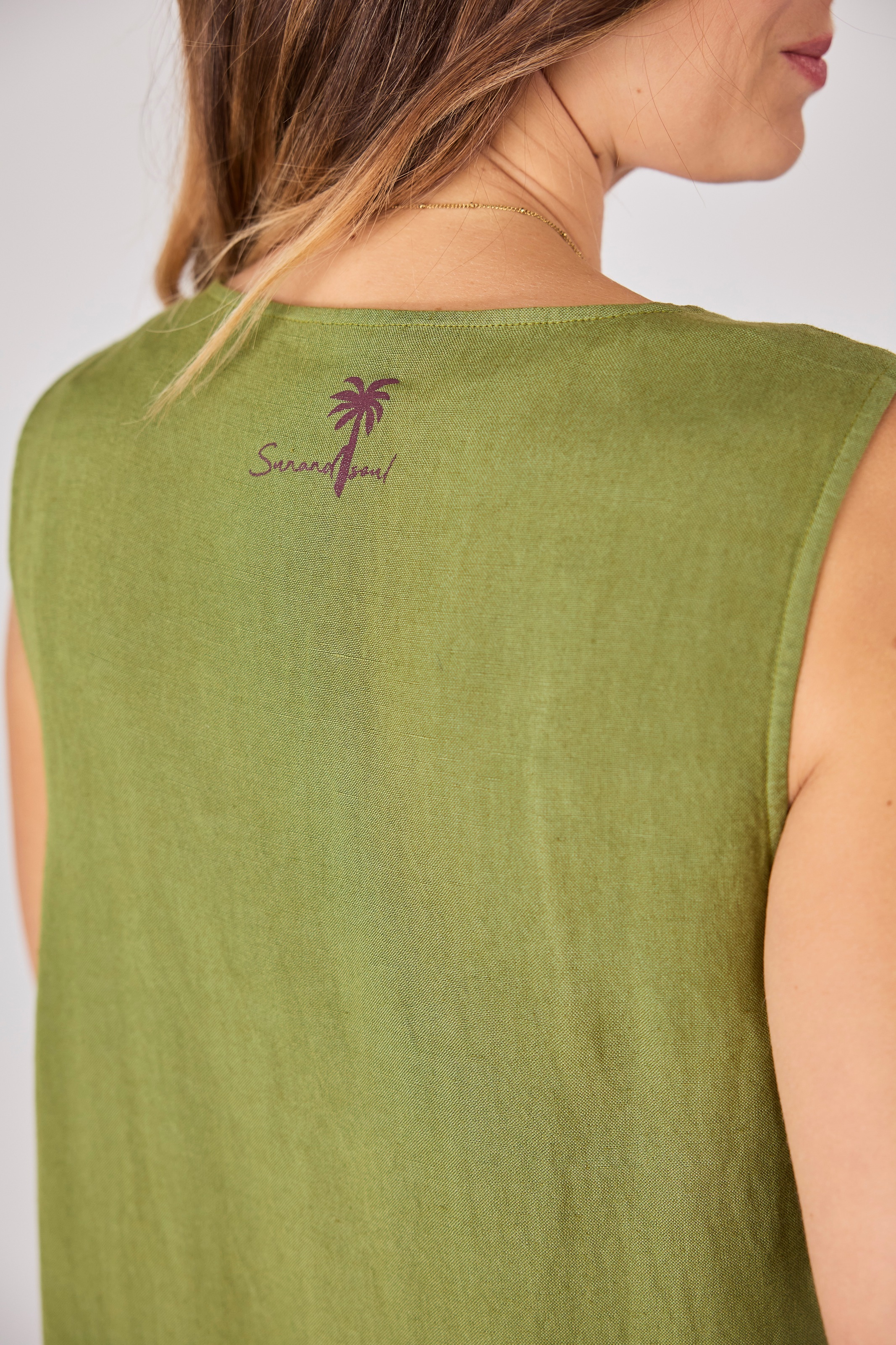 Thumbnail - Lieblingsstück Sommerkleid "EnisaL" mit Leinenanteil