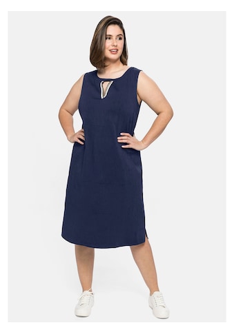 Sheego Tunikakleid »Kleid«, aus elastischer Baumwoll-Qualität kaufen