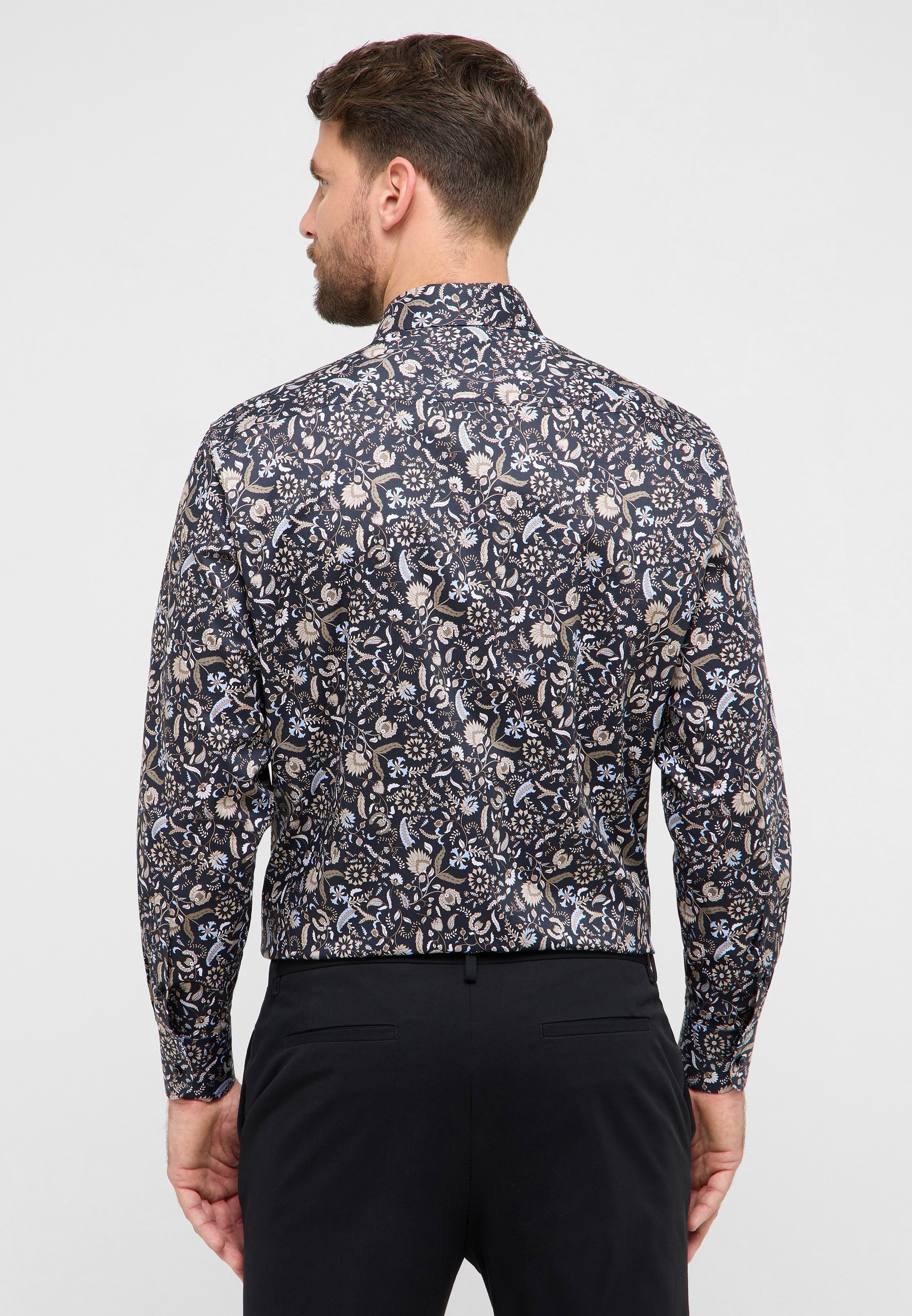 Eterna Langarmhemd »COMFORT FIT« NON IRON (bügelfrei)