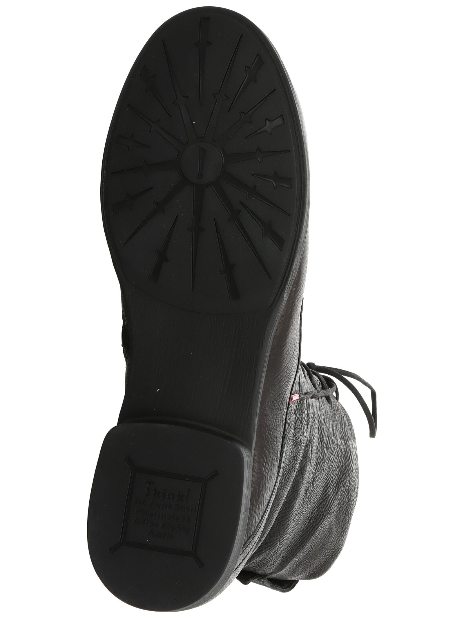 Think! Schnürstiefelette »Think! Stiefelette Nappaleder«