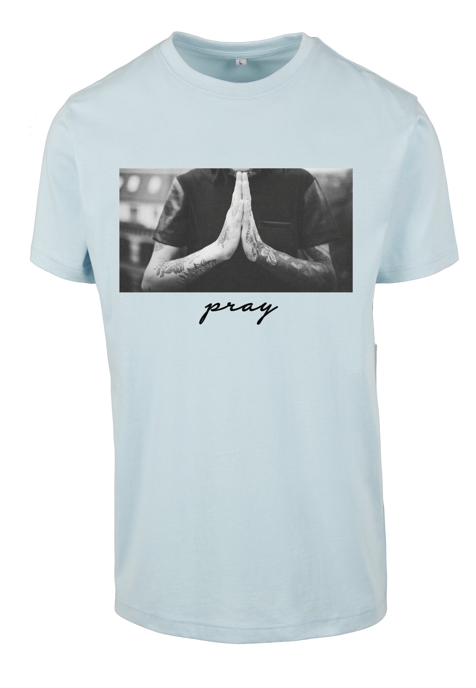 MisterTee T-Shirt "MisterTee Herren Pray Tee" 1 Stk.