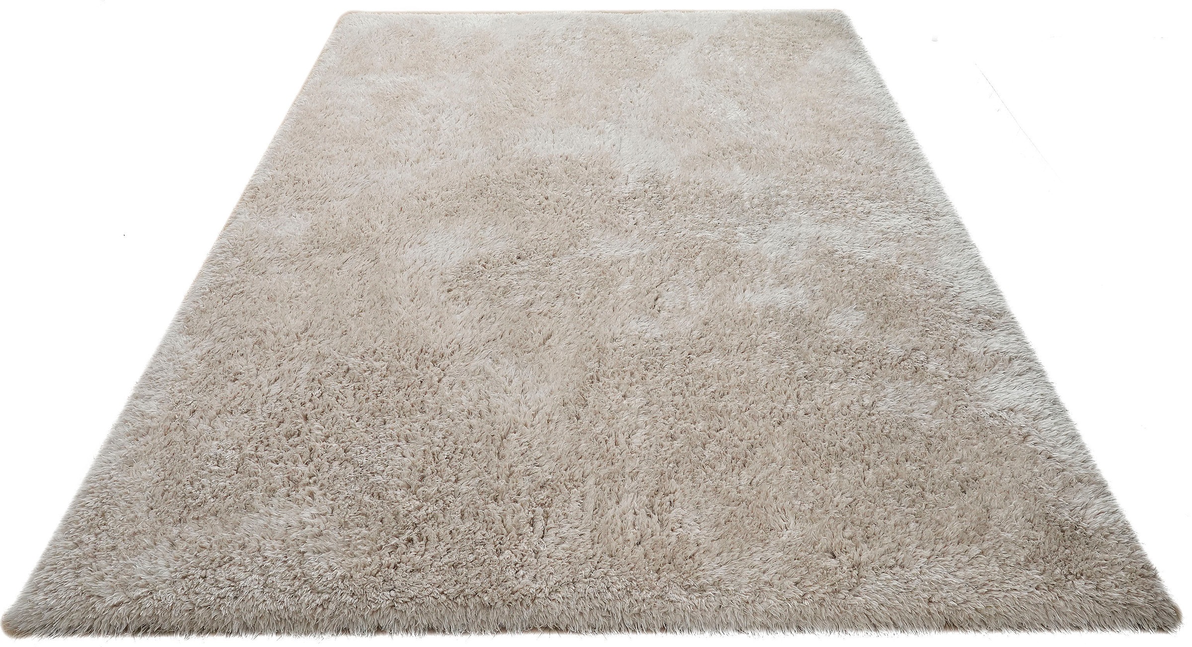 my home Hochflor-Teppich »Micro Shaggy«, rechteckig, 53 mm Höhe, weich, flauschig, Uni-Farben, Wohnzimmer, Schlafzimmer, Kinderzimmer