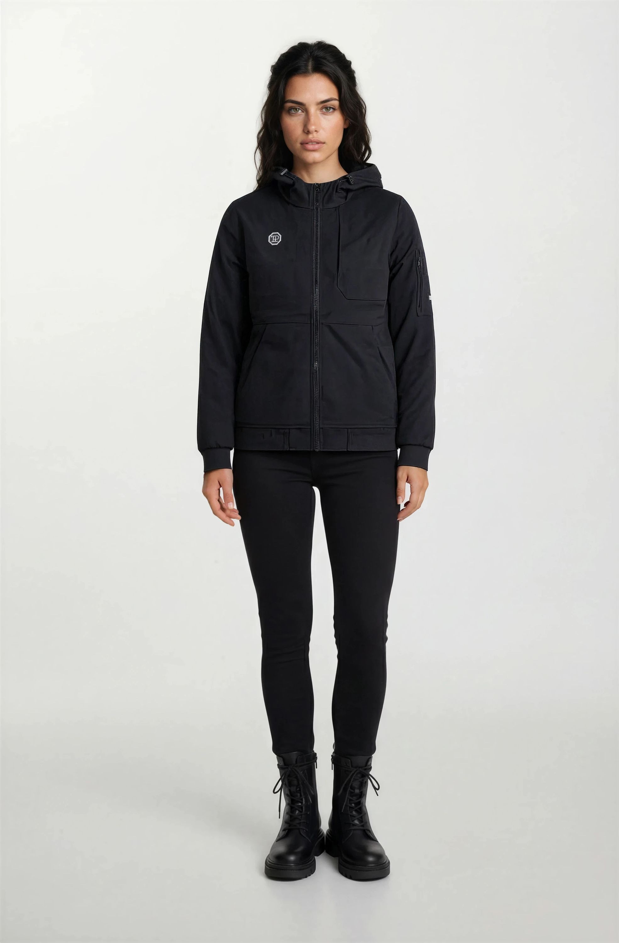 trueprodigy Sommerjacke »Lucas F Kapuze diverse Eingrifftaschen und badges« mit Kapuze