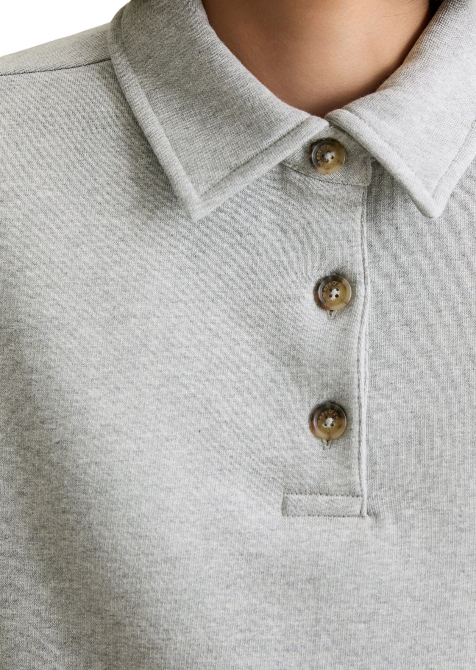 Marc O'Polo DENIM Sweatshirt »aus reiner Bio-Baumwolle«