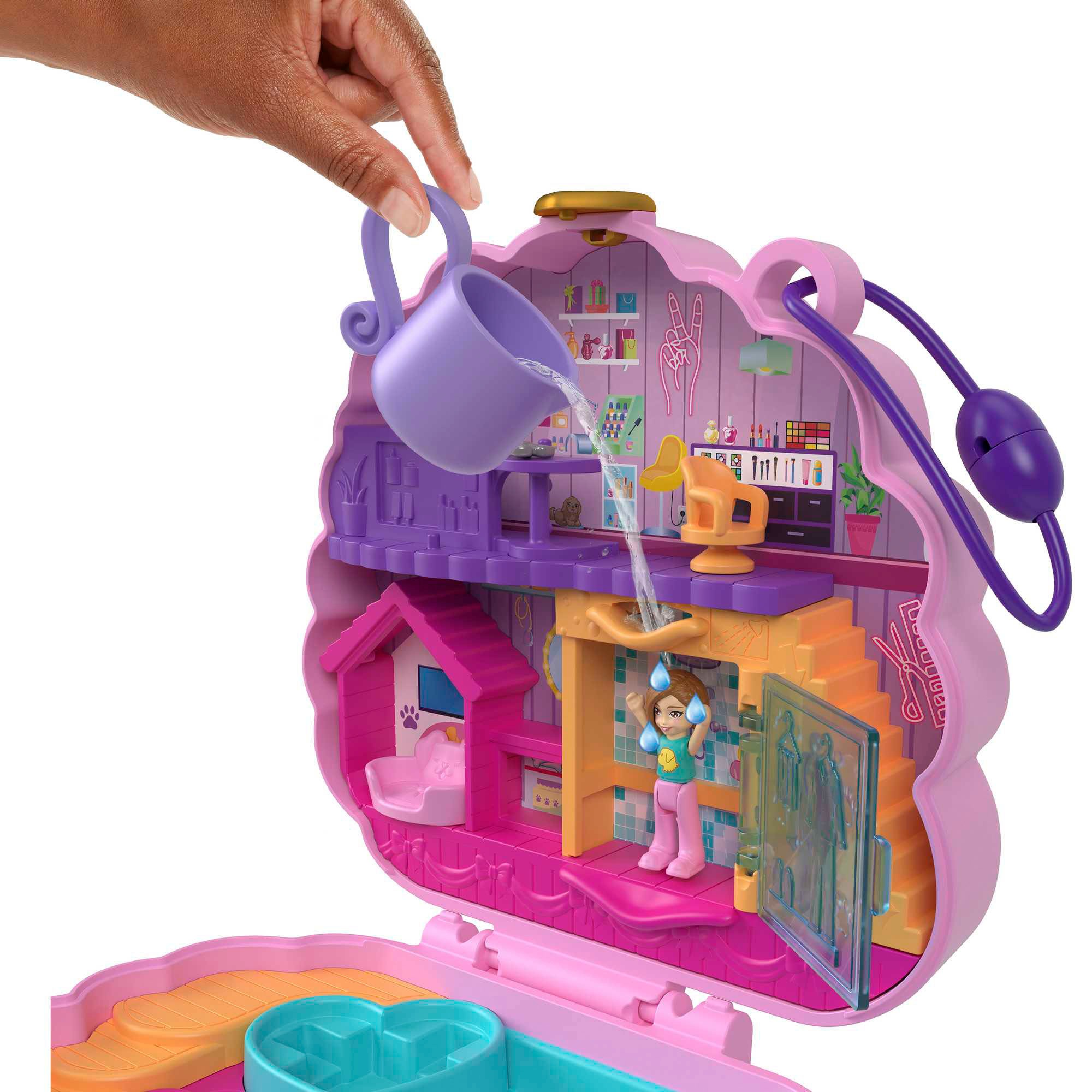 Polly Pocket Spielwelt »Stylischer Pudel Schatulle«