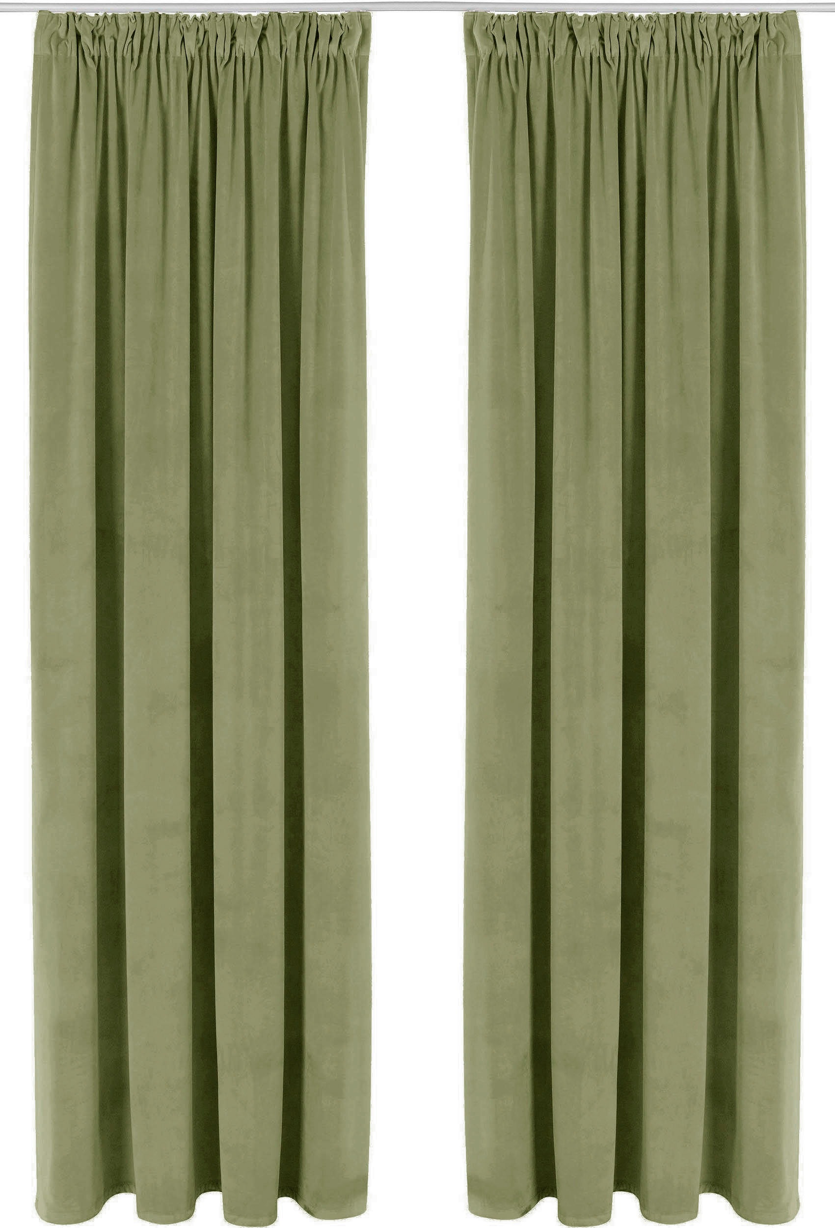 LeGer Home by Lena Gercke Vorhang "Samt Ladina" Multifunktionsband 1 Stk. t günstig online kaufen